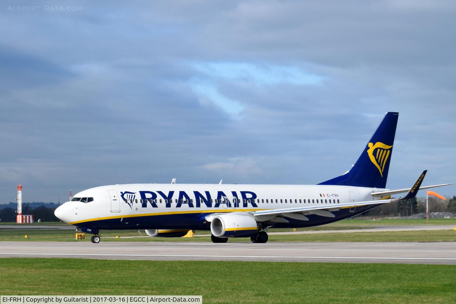 EI-FRH, 2016 Boeing 737-8AS C/N 44736, At Manchester