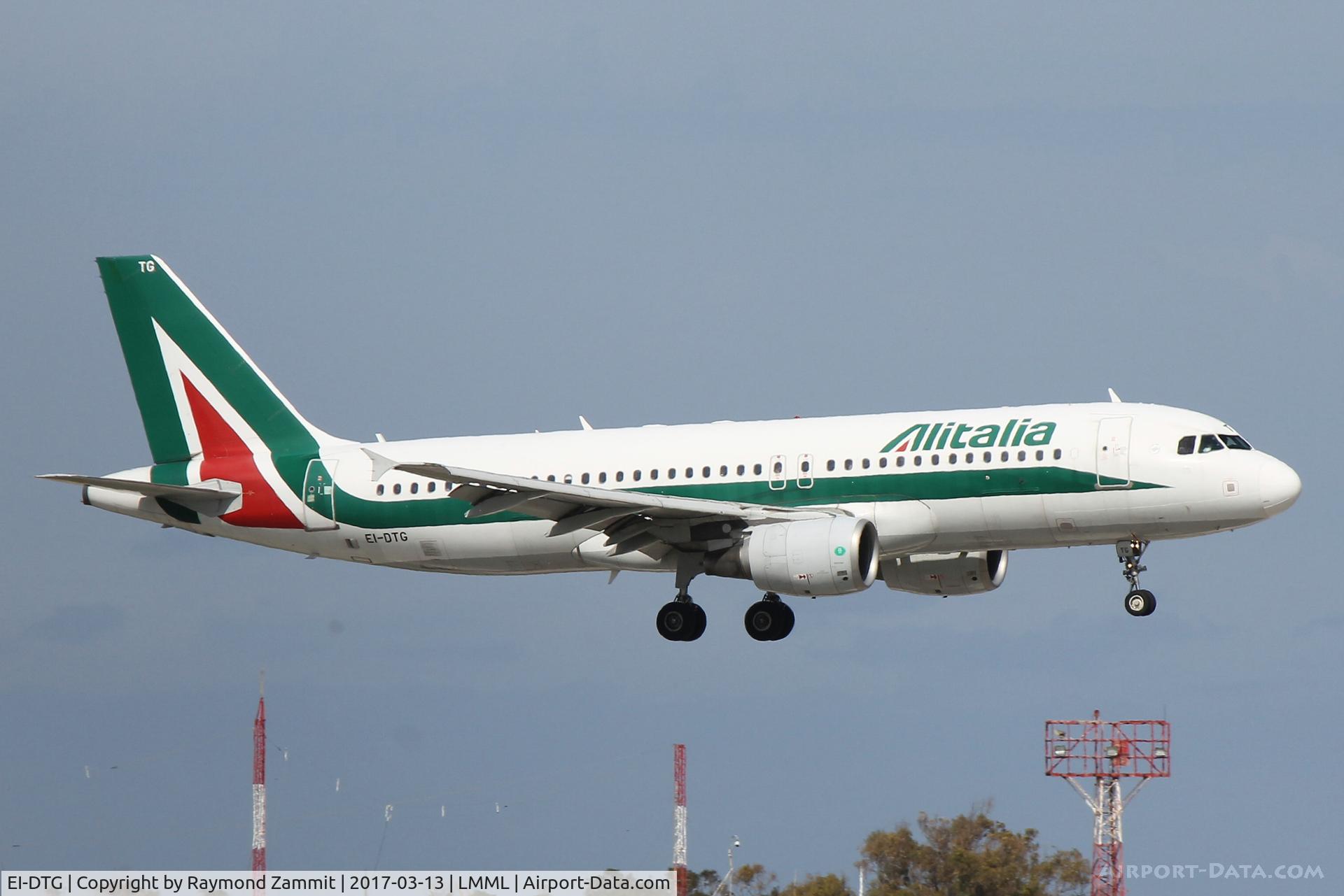 EI-DTG, 2009 Airbus A320-216 C/N 3921, A320 EI-DTG Alitalia