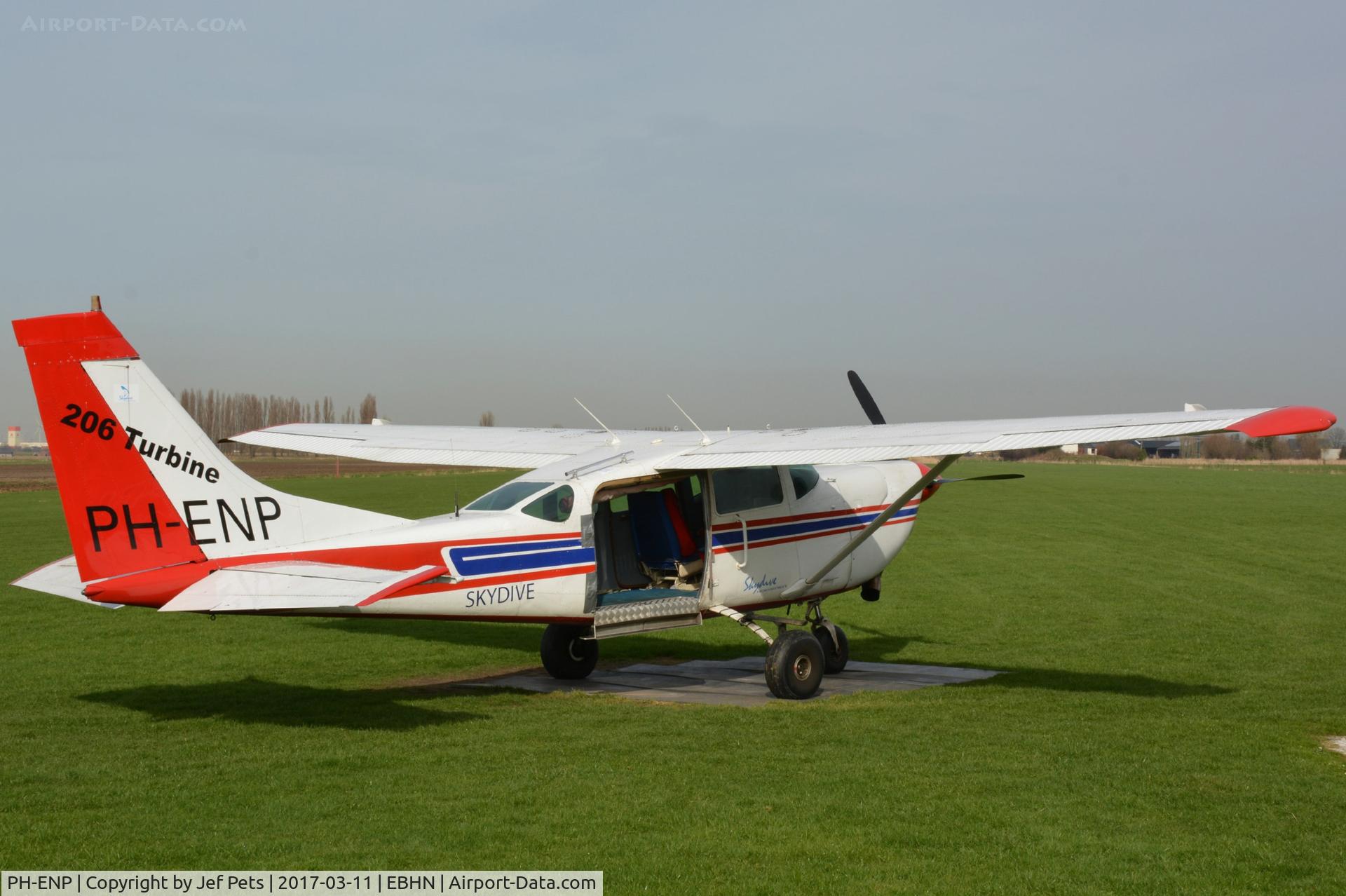 PH-ENP, 1980 Cessna U206G Stationair 6 Stationair C/N U206-05848, At Hoevenen.