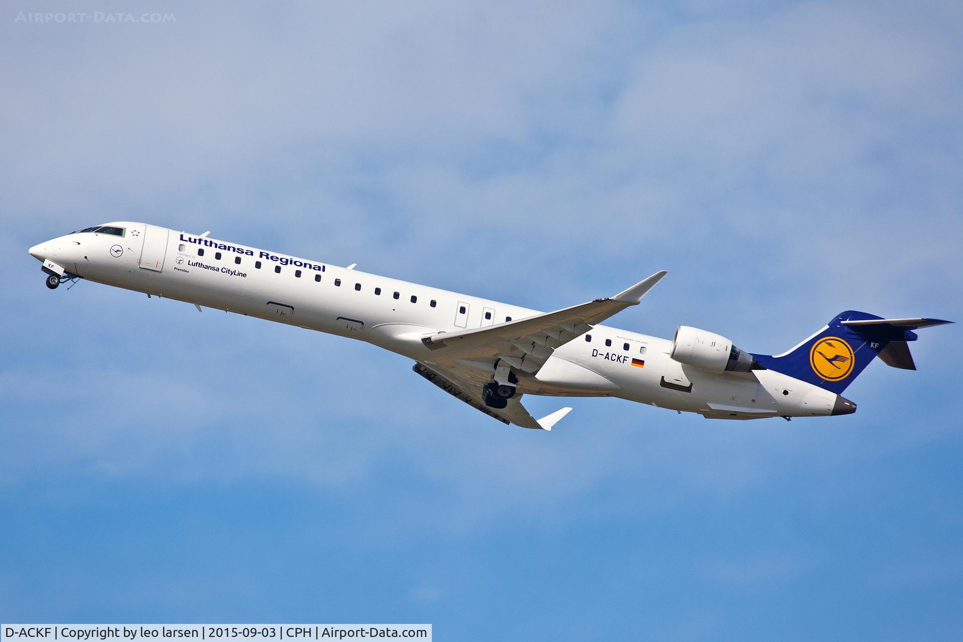 D-ACKF, 2006 Bombardier CRJ-900LR (CL-600-2D24) C/N 15083, Copenhagen 3.9.2015