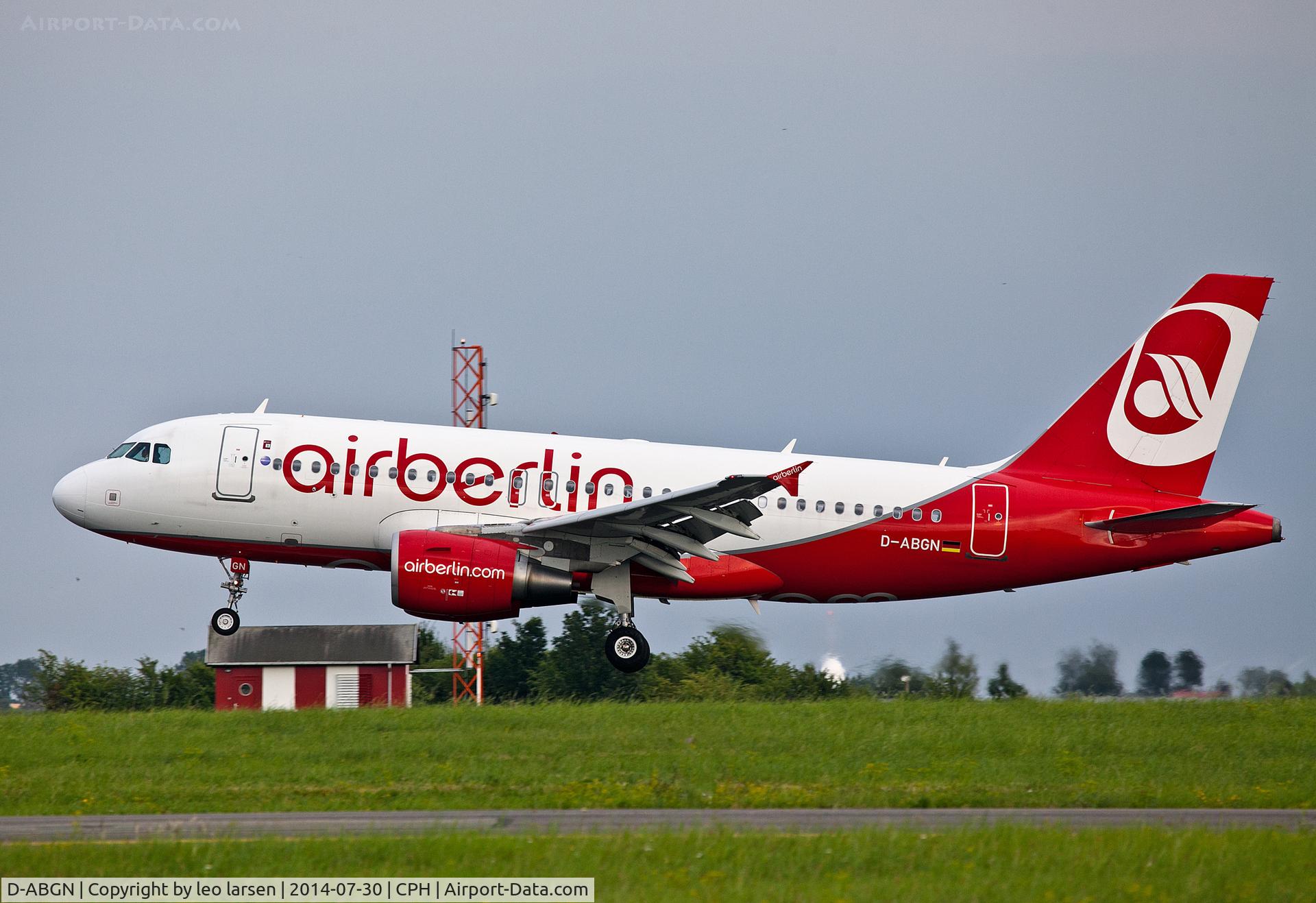 D-ABGN, 2008 Airbus A319-112 C/N 3661, Copenhagen 30.7.2014