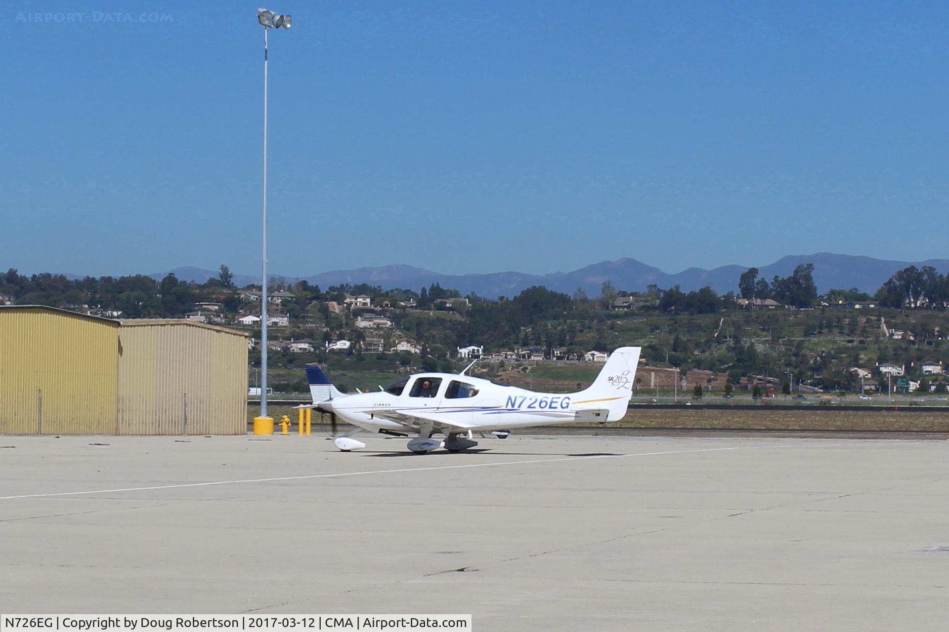 N726EG, 2004 Cirrus SR20 C/N 1442, 2004 Cirrus SR20-G2, Continental IO-360-ES 200 Hp, taxi
