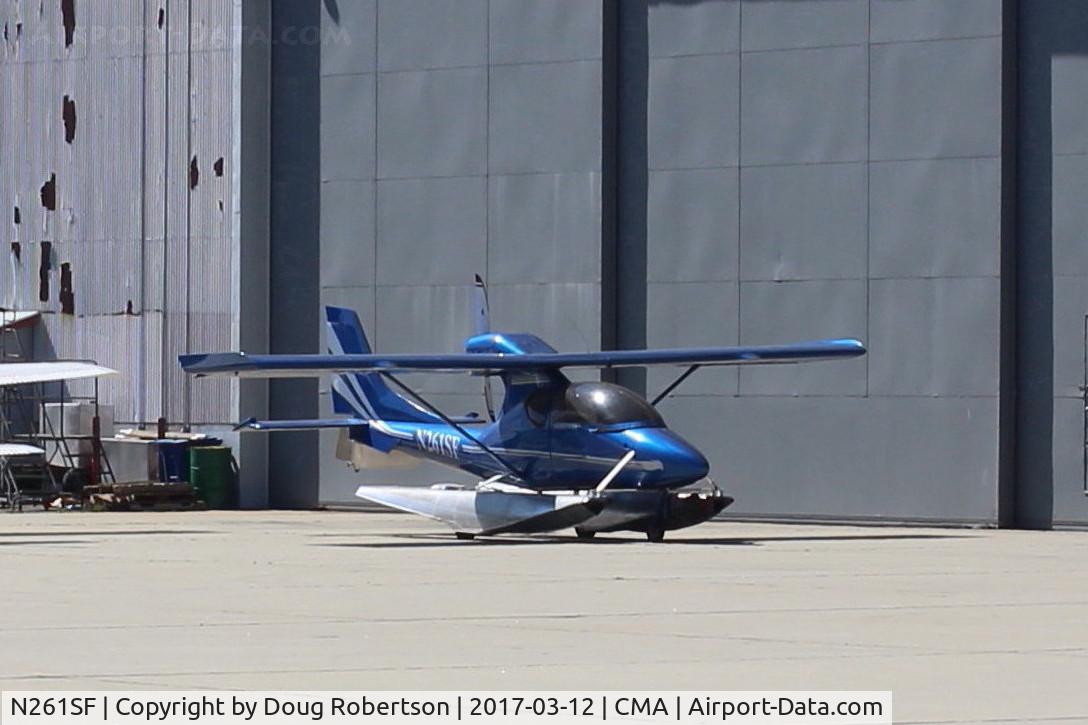 N261SF, Aviadesign A-16 Sport Falcon C/N 002, 2008 Falcon Aircraft Inc. A16 SPORT FALCON amphibian LSA, Rotax 912S 100 Hp pusher