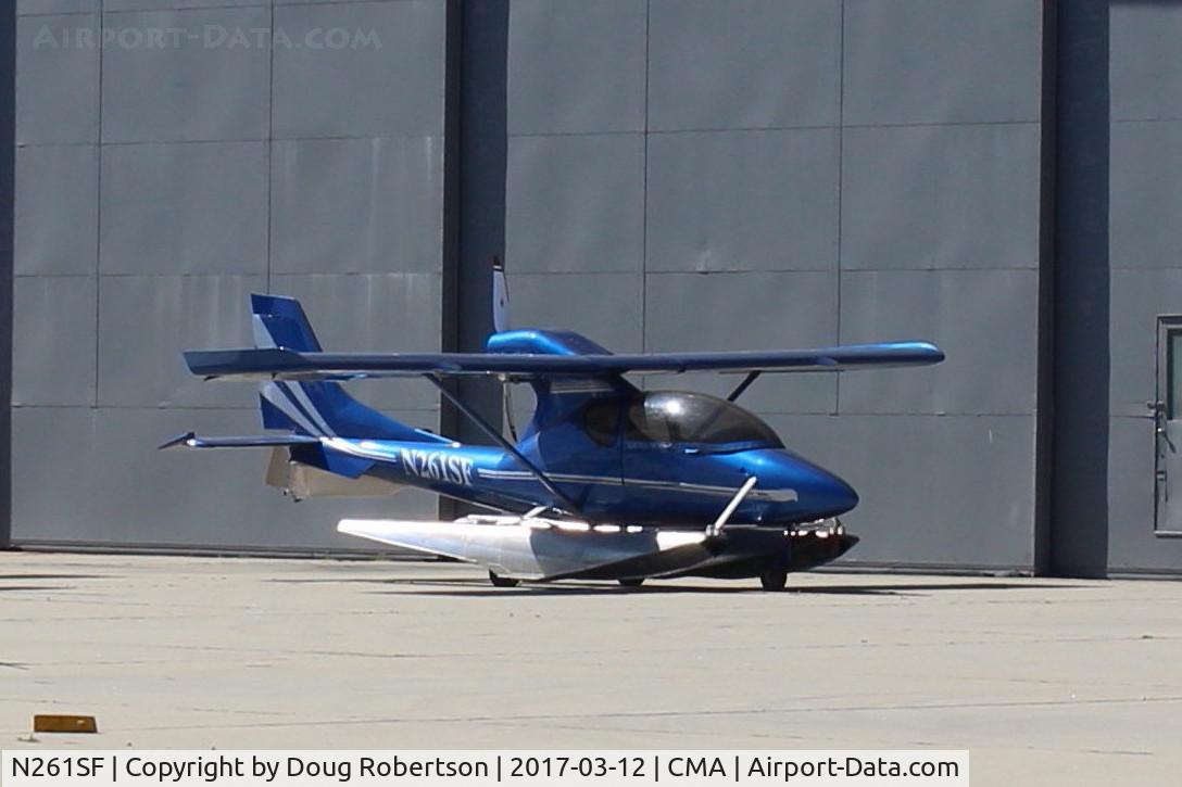 N261SF, Aviadesign A-16 Sport Falcon C/N 002, 2008 Falcon Aircraft Inc. A16 SPORT FALCON amphibian LSA, Rotax 912S 100 Hp pusher
