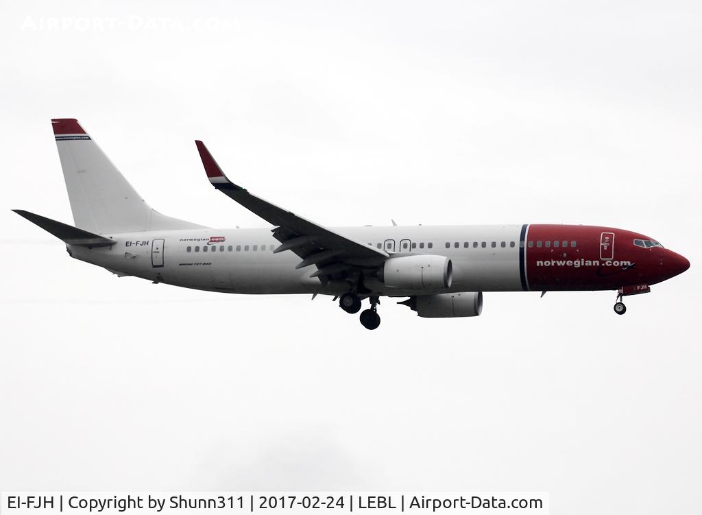 EI-FJH, 2016 Boeing 737-8JP C/N 42071, Landing rwy 25R