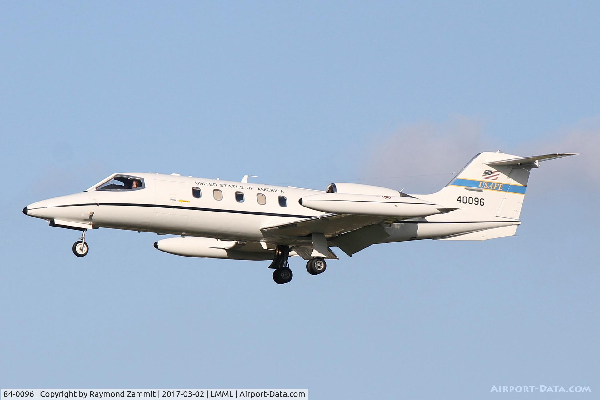 84-0096, 1984 Gates Learjet C-21A (35A) C/N 35A-542, Gates Learjet 84-0096 USAF