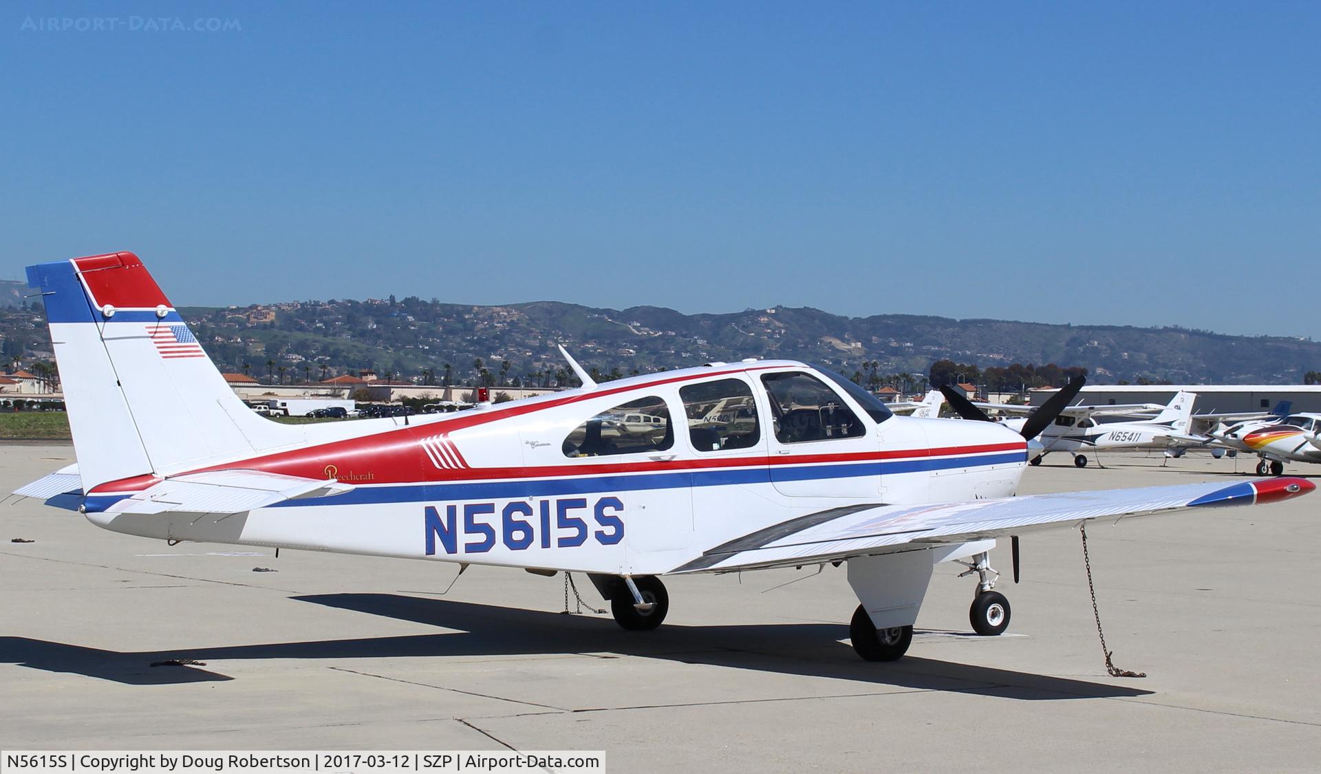 N5615S, 1966 Beech 35-C33A Debonair C/N CE-49, 1966 Beech 35-C33A DEBONAIR, Continental IO-520 285 Hp