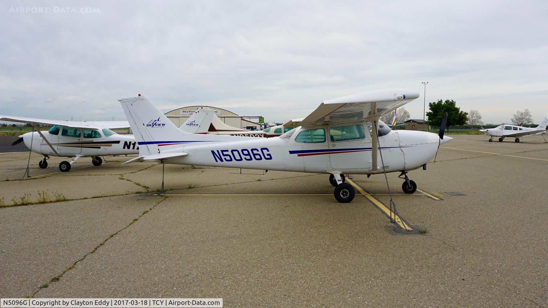 N5096G, 1979 Cessna 172N C/N 17273545, Tracy Airport California 2017