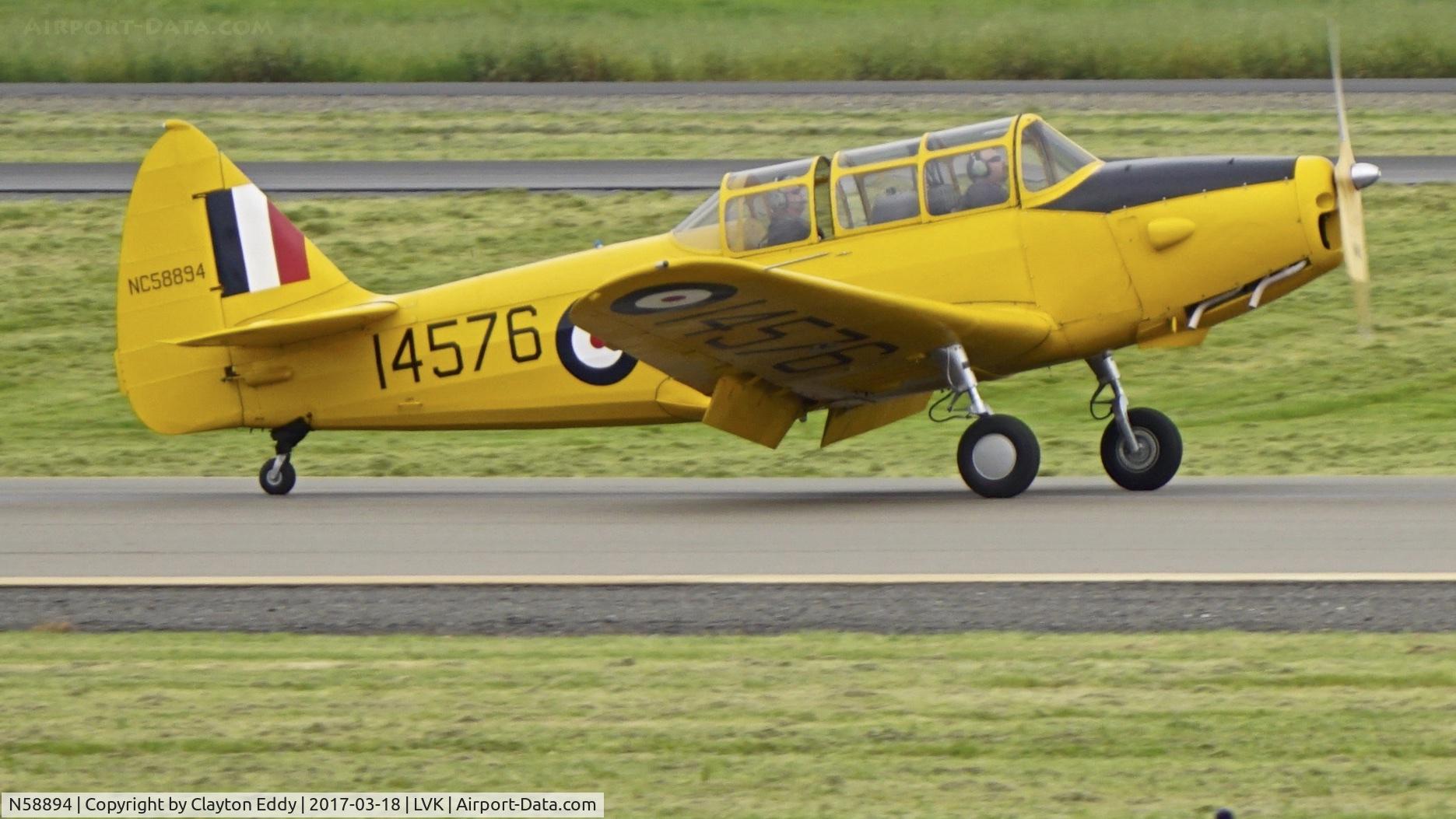 N58894, 1946 Fairchild M-62A-3 Cornell II C/N FT737, Livermore Airport California 2017