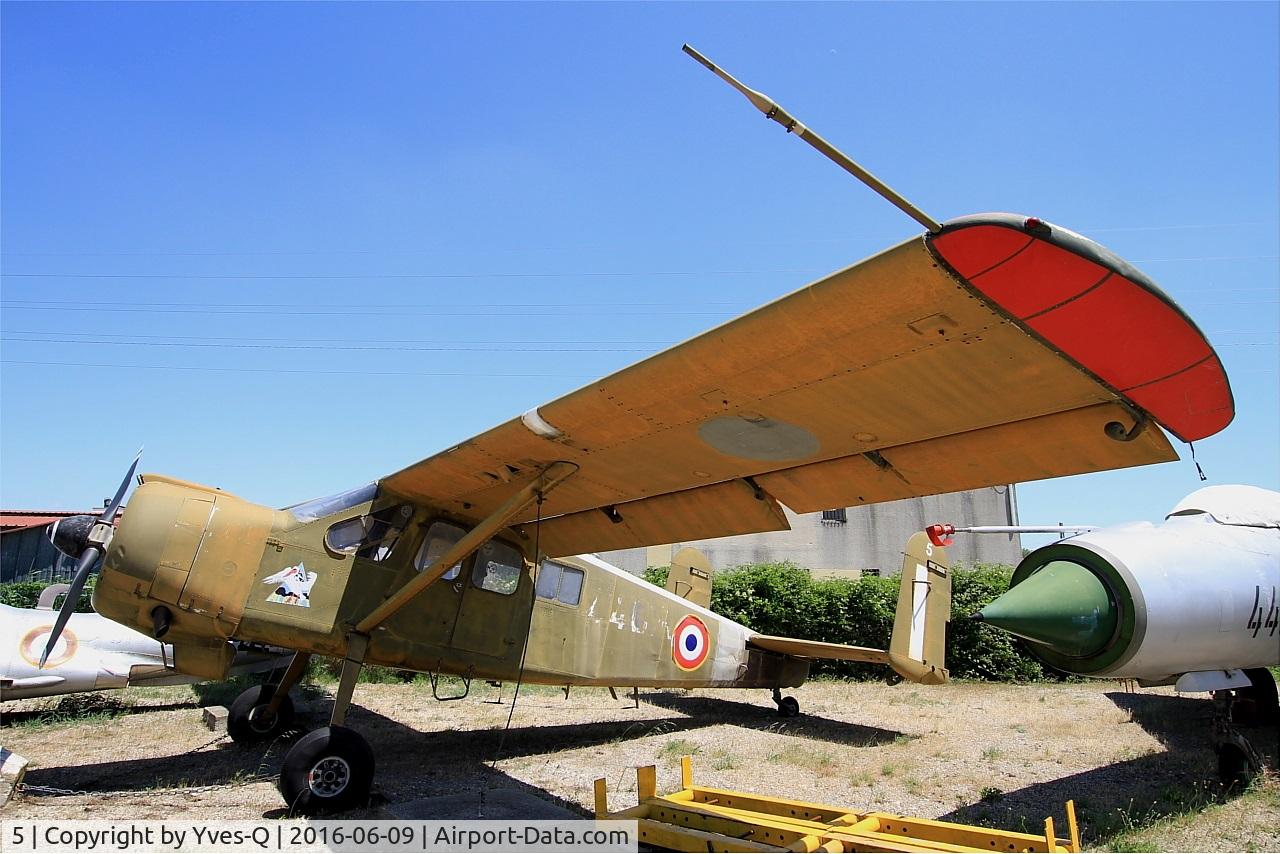 5, Max Holste MH-1521M Broussard C/N 31, Max Holste MH-1521M Broussard, preserved at Les Amis de la 5ème Escadre Museum, Orange