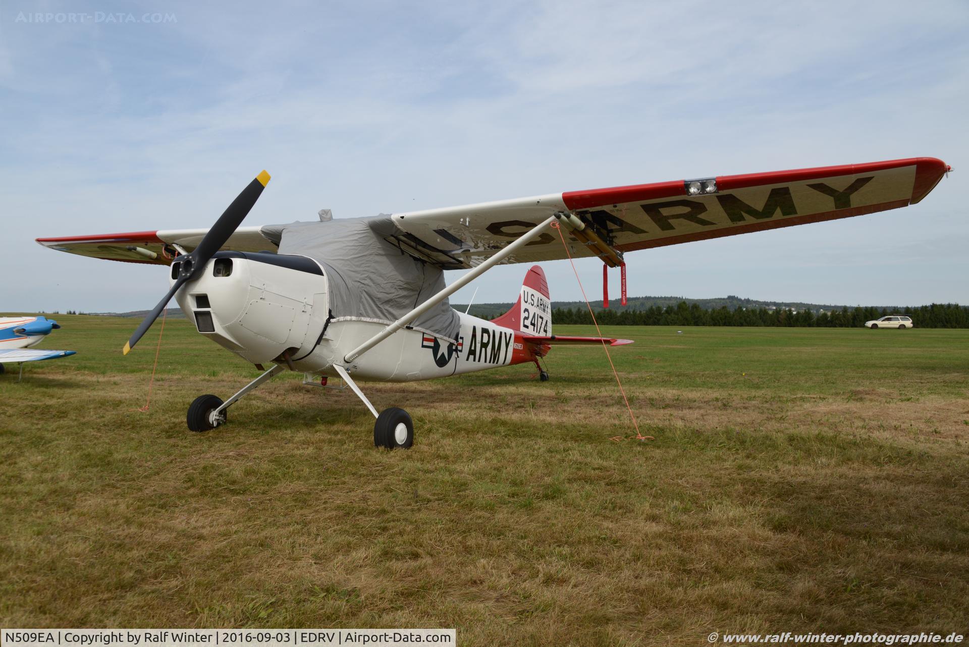 N509EA, 1953 Cessna L-19A Bird Dog C/N 23090, Cessna C305A L-19O-1A Bird Dog - Private - 23090 - N509EA - 03.09.2016 - EDRV