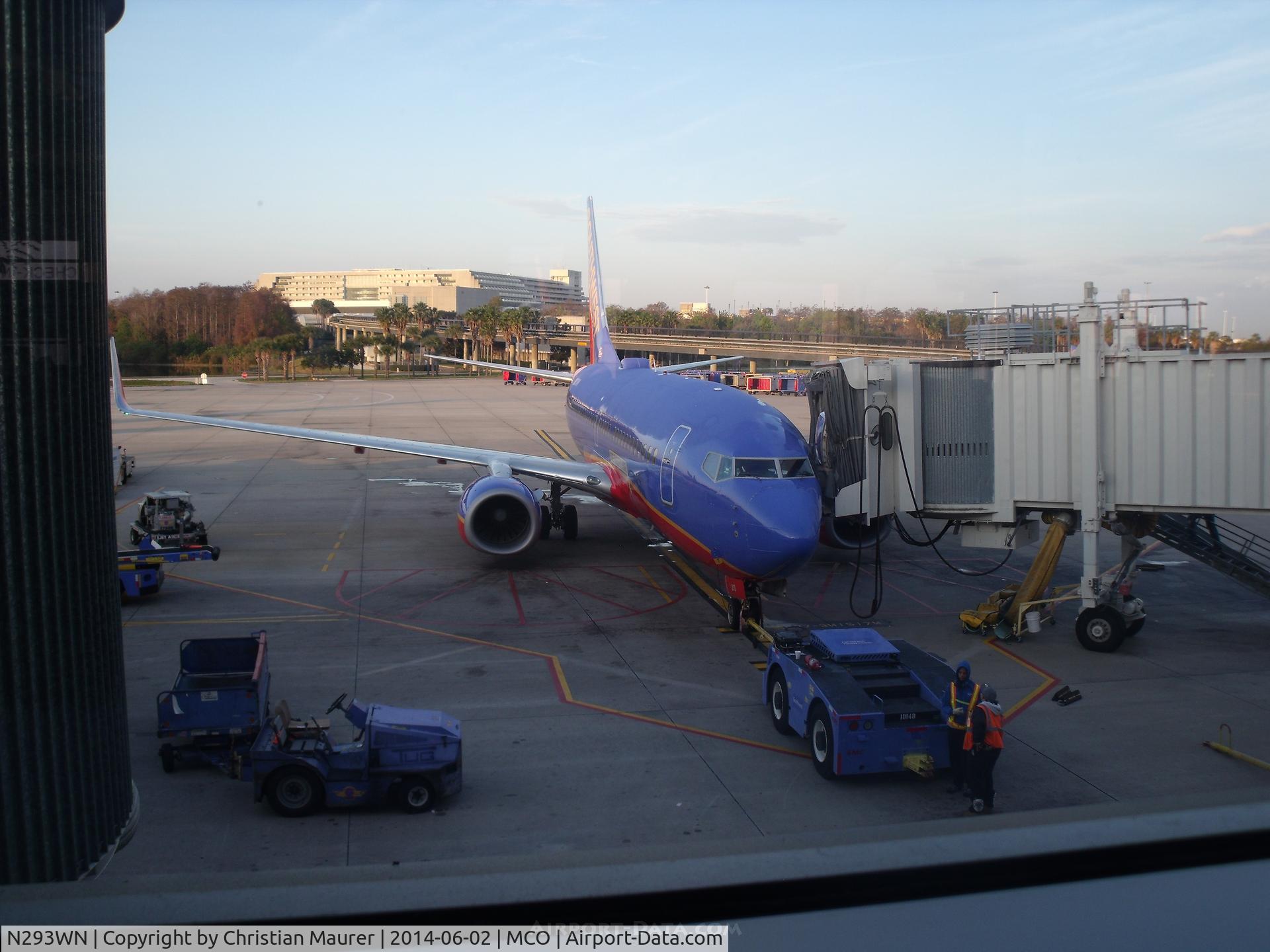 N293WN, 2007 Boeing 737-7H4 C/N 36612, Southwest 737-7H4