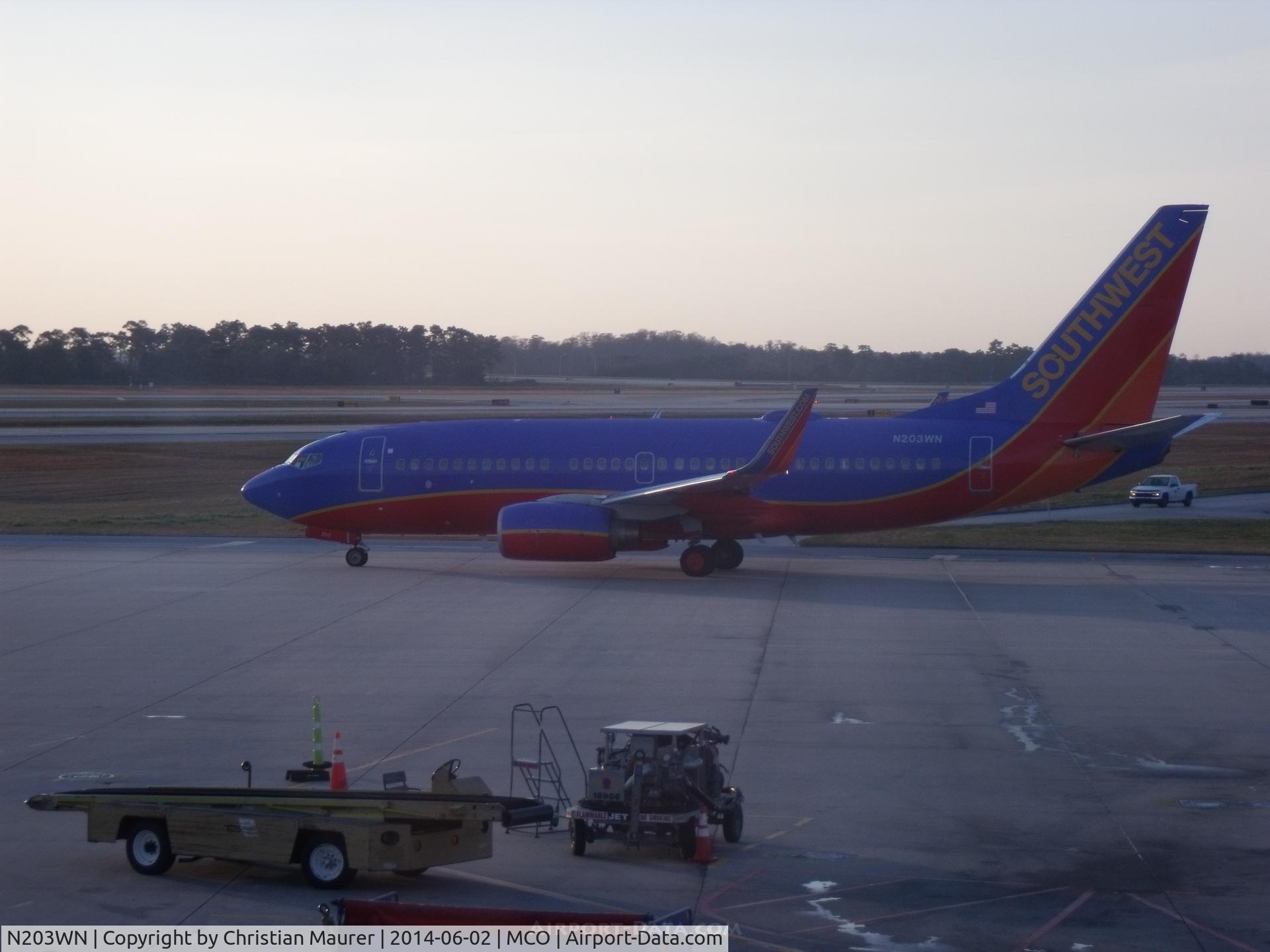 N203WN, 2005 Boeing 737-7H4 C/N 32483, Boeing 737-7H4