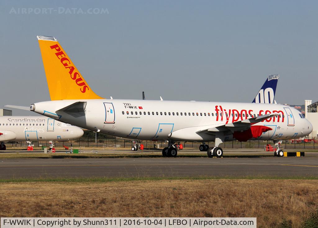 F-WWIK, 2016 Airbus A320-251N C/N 7321, C/n 7321 - To be TC-NBF
