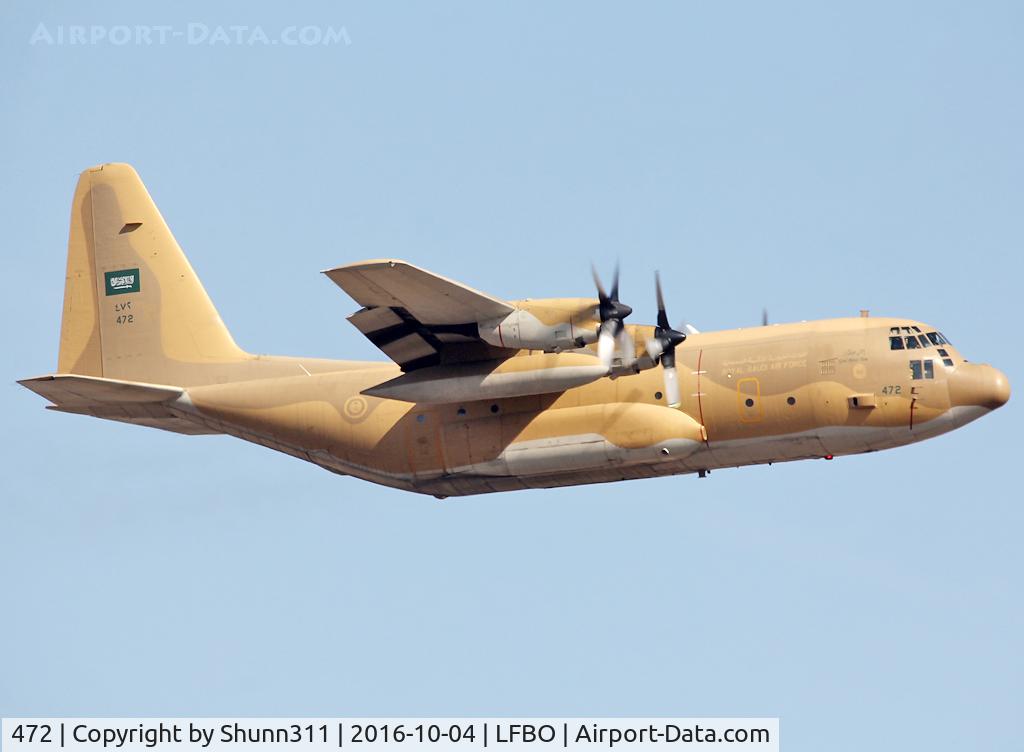 472, 1990 Lockheed C-130H Hercules C/N 382-5234, Taking off from rwy 14L