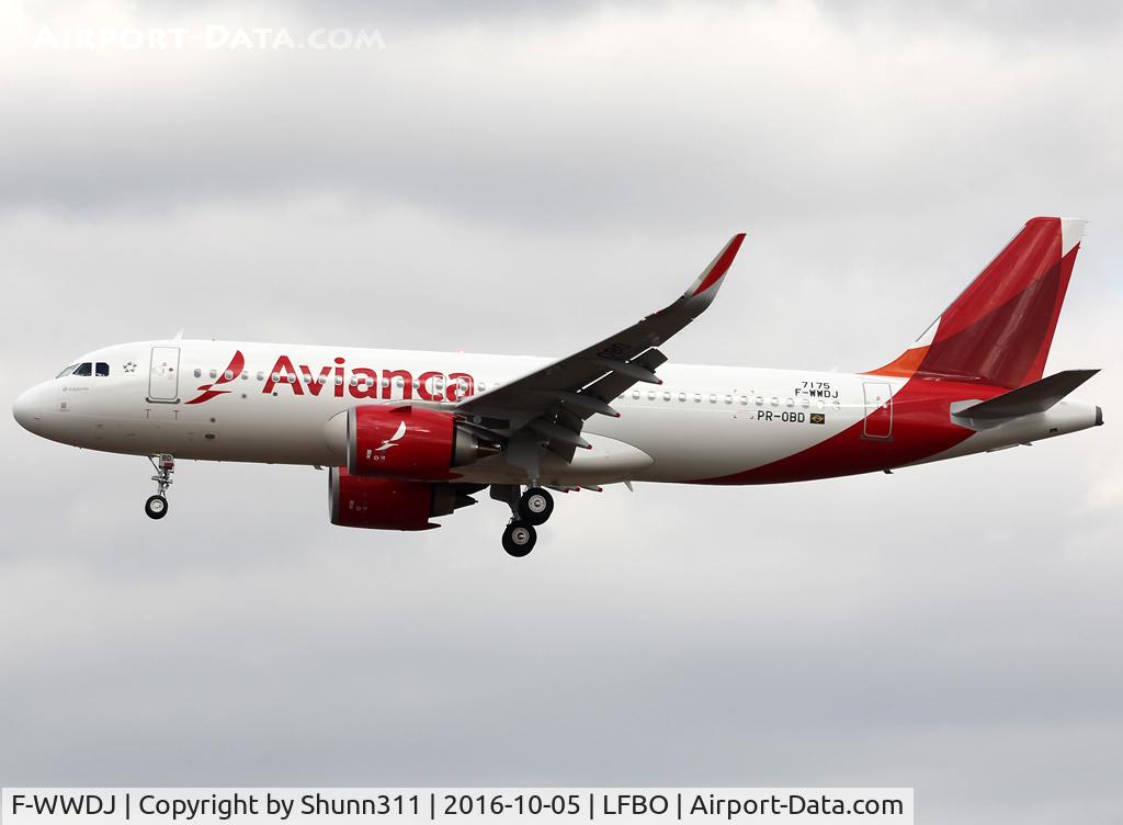 F-WWDJ, 2016 Airbus A320-251N C/N 7175, C/n 7175 - To be PR-OBD