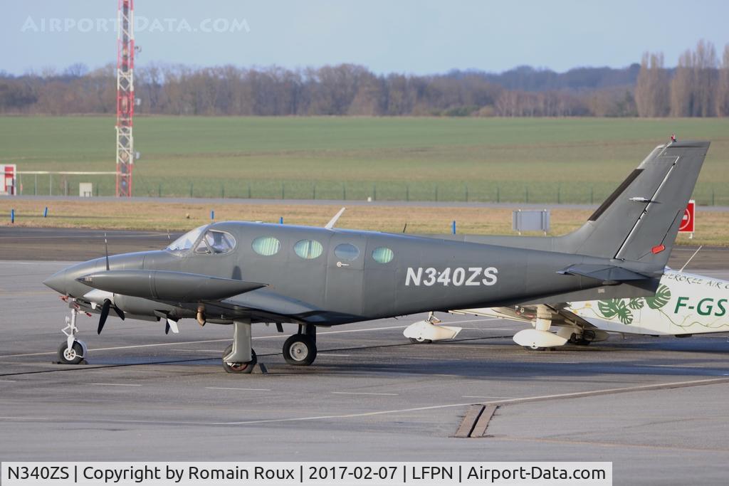 N340ZS, 1980 Cessna 340A C/N 340A0944, Parked