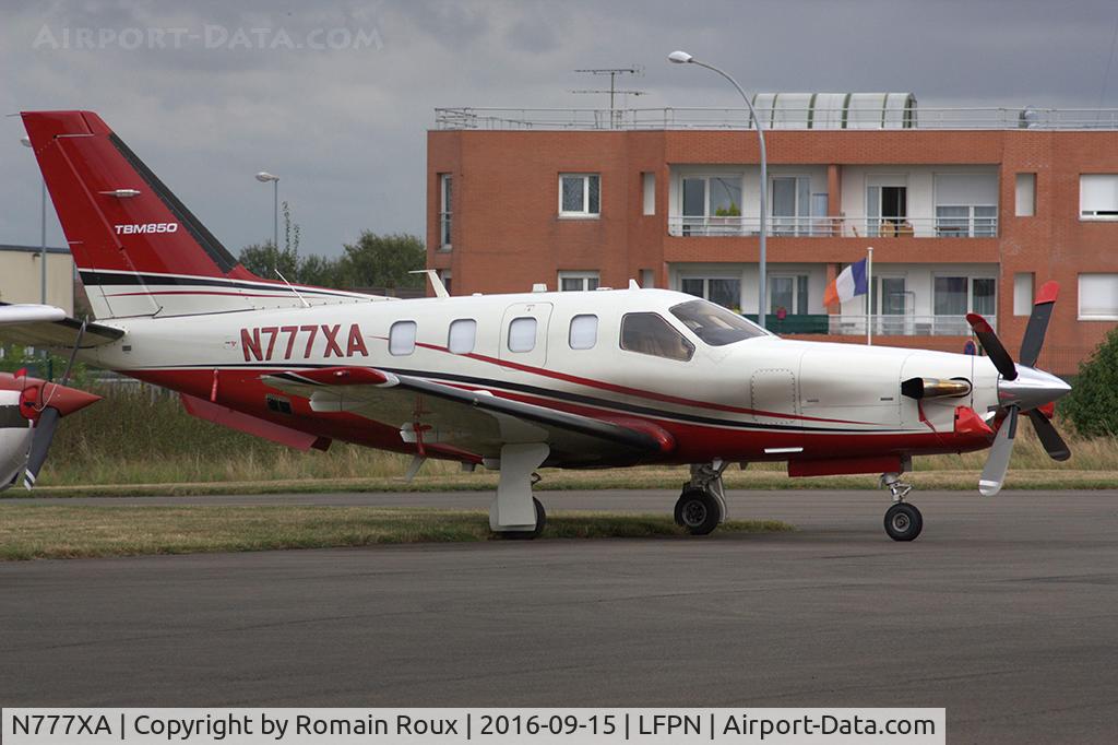 N777XA, 2013 Socata TBM 700 C/N 680, Parked