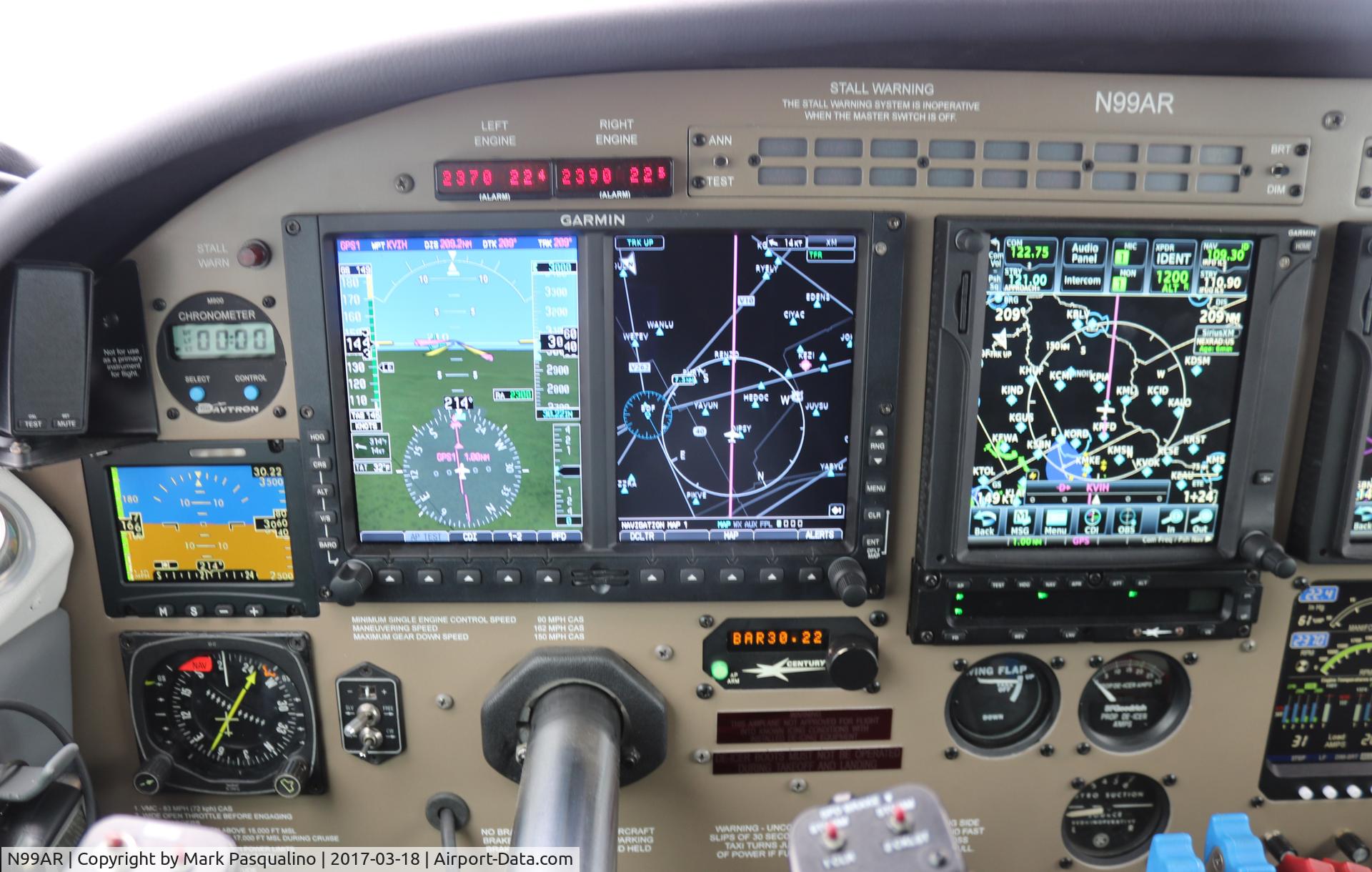 N99AR, 1969 Piper PA-30-160 B Twin Comanche C/N 30-1881, Piper PA-30