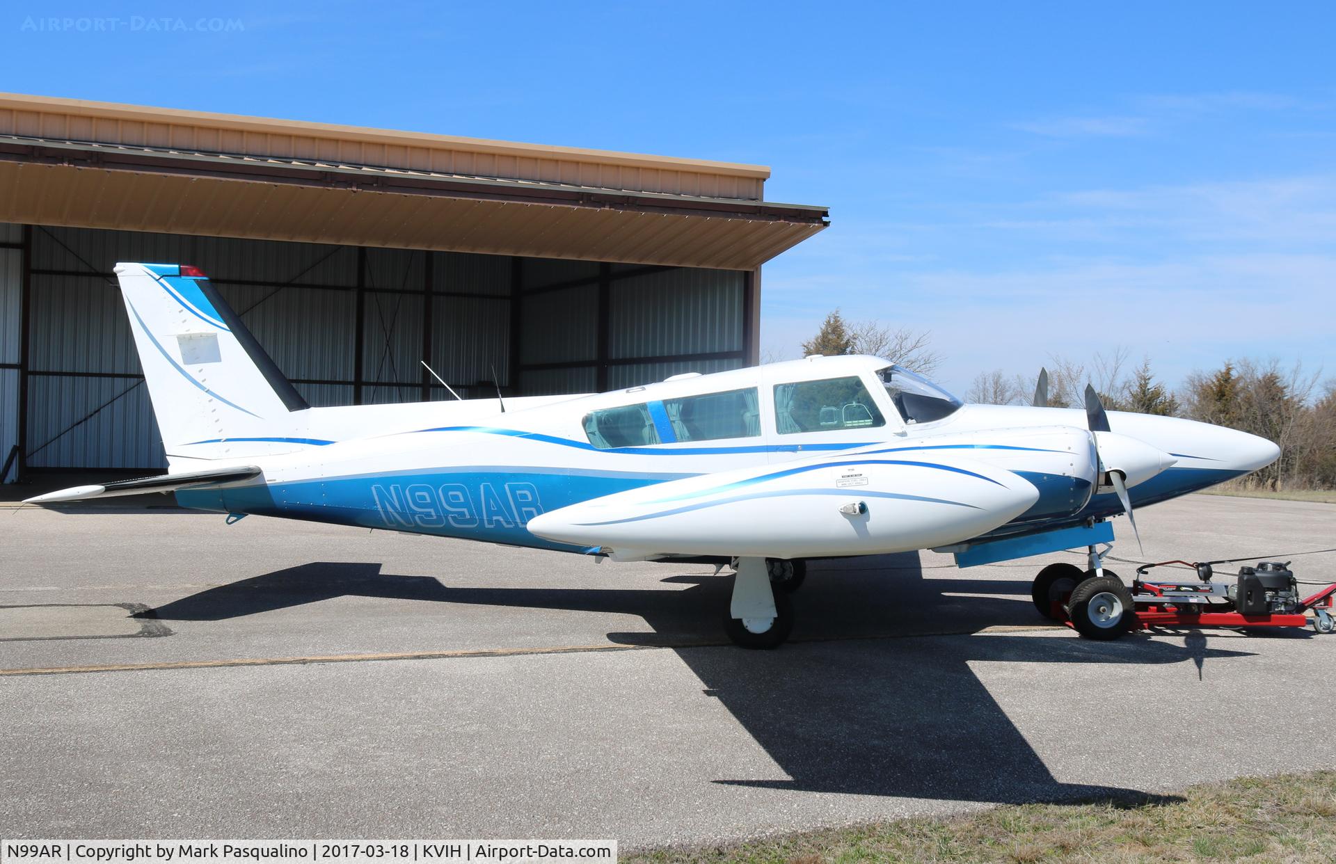 N99AR, 1969 Piper PA-30-160 B Twin Comanche C/N 30-1881, Piper PA-30