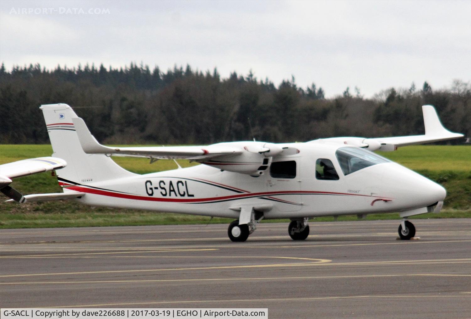 G-SACL, 2016 Tecnam P-2006T C/N 152, G SACL Tecnam P2006T at Thruxton March Flyin