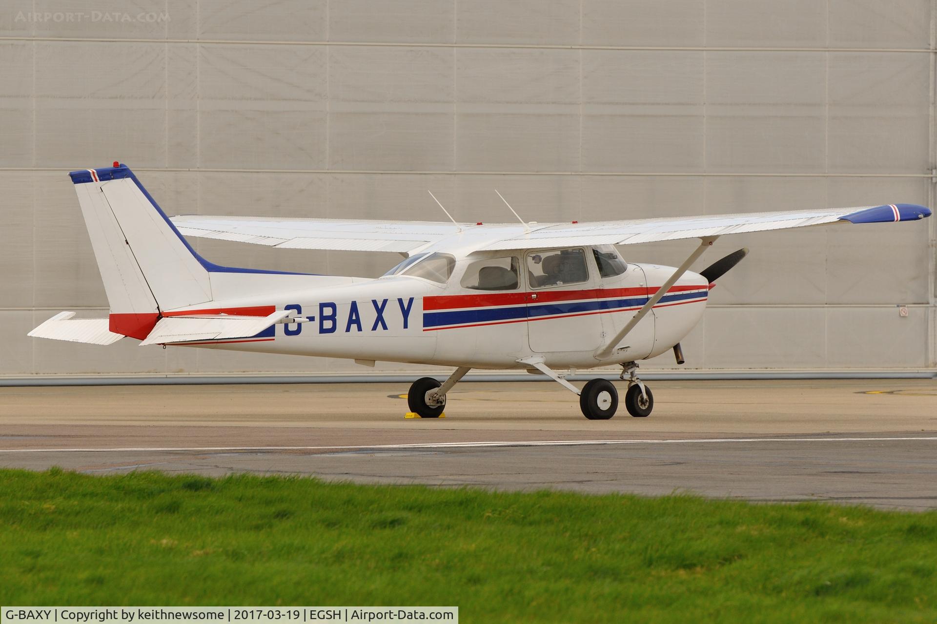 G-BAXY, 1972 Reims F172M ll Skyhawk C/N 0905, Return Visitor.