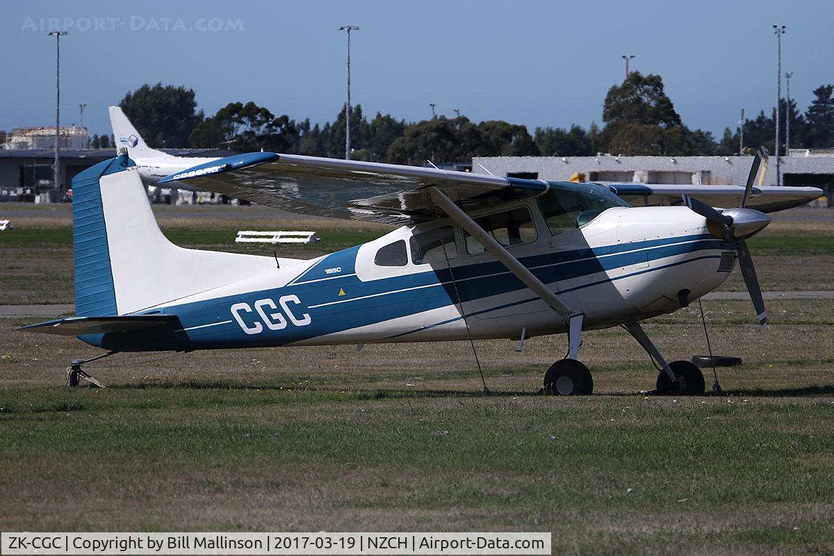 ZK-CGC, Cessna 185C Skywagon C/N 185-0680, sitting in the sun
