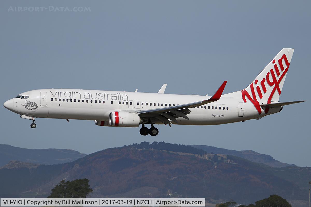 VH-YIO, 2012 Boeing 737-8FE C/N 38714, VA124 from BNE