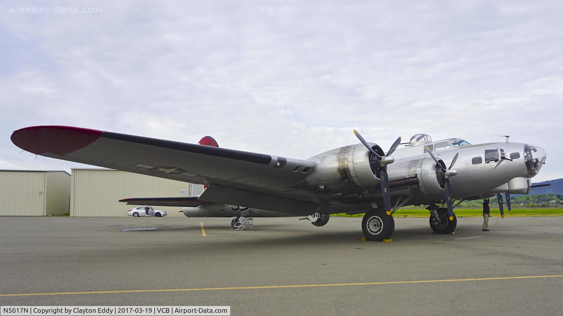 N5017N, 1944 Lockheed/Vega (Boeing) B-17G-105-VE Flying Fortress C/N 8649, Nut Tree Airport 2017
