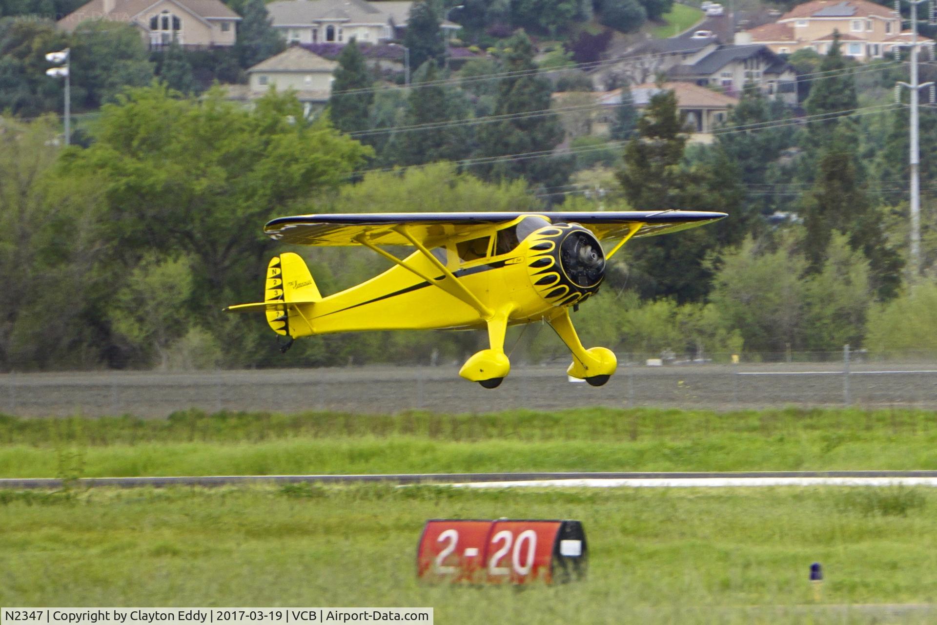 N2347, 1933 Monocoupe 110 Special C/N 5W-641, Nut Tree Airport California 2017
