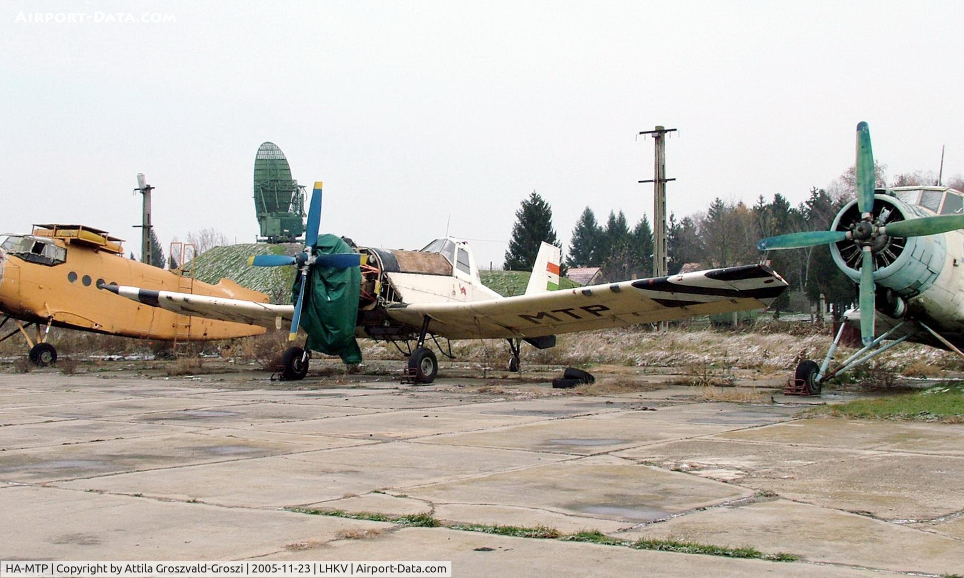 HA-MTP, 1981 PZL-Mielec M-18 Dromader C/N 1Z007-20, Kaposújlak Airport, Hungary
