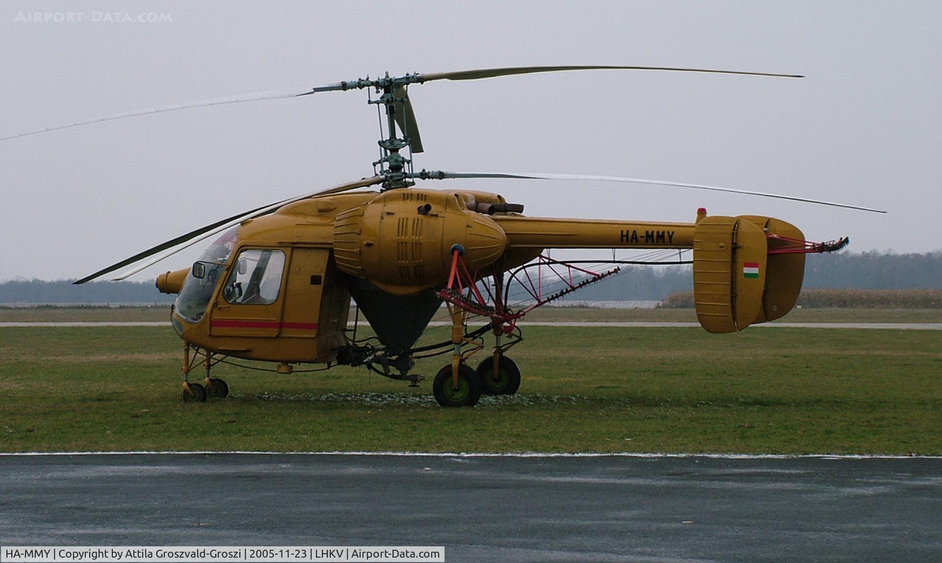 HA-MMY, 1974 Kamov Ka-26 Hoodlum C/N 7404303, Kaposújlak Airport, Hungary