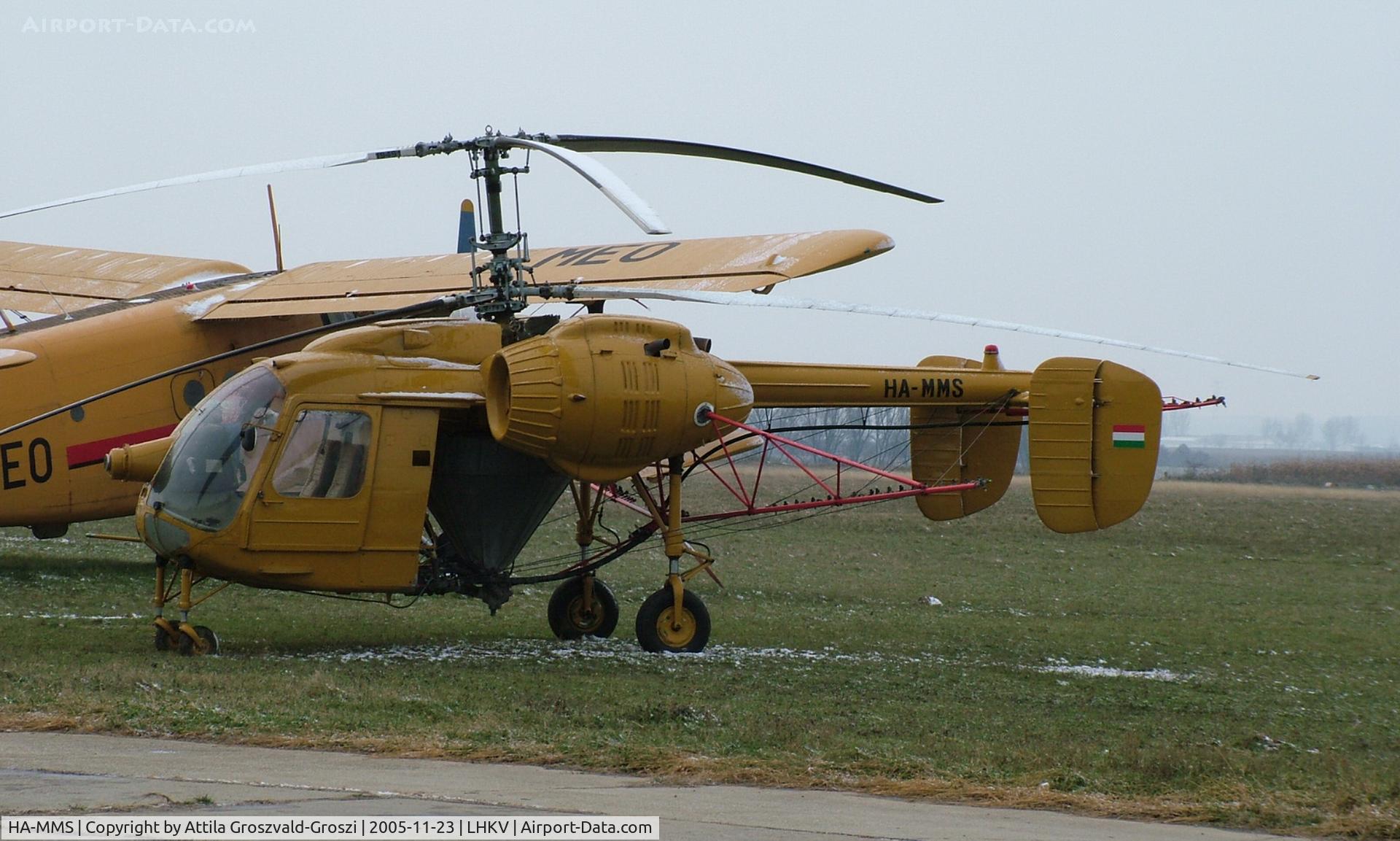 HA-MMS, 1973 Kamov Ka-26 Hoodlum C/N 7303307, Kaposújlak Airport, Hungary