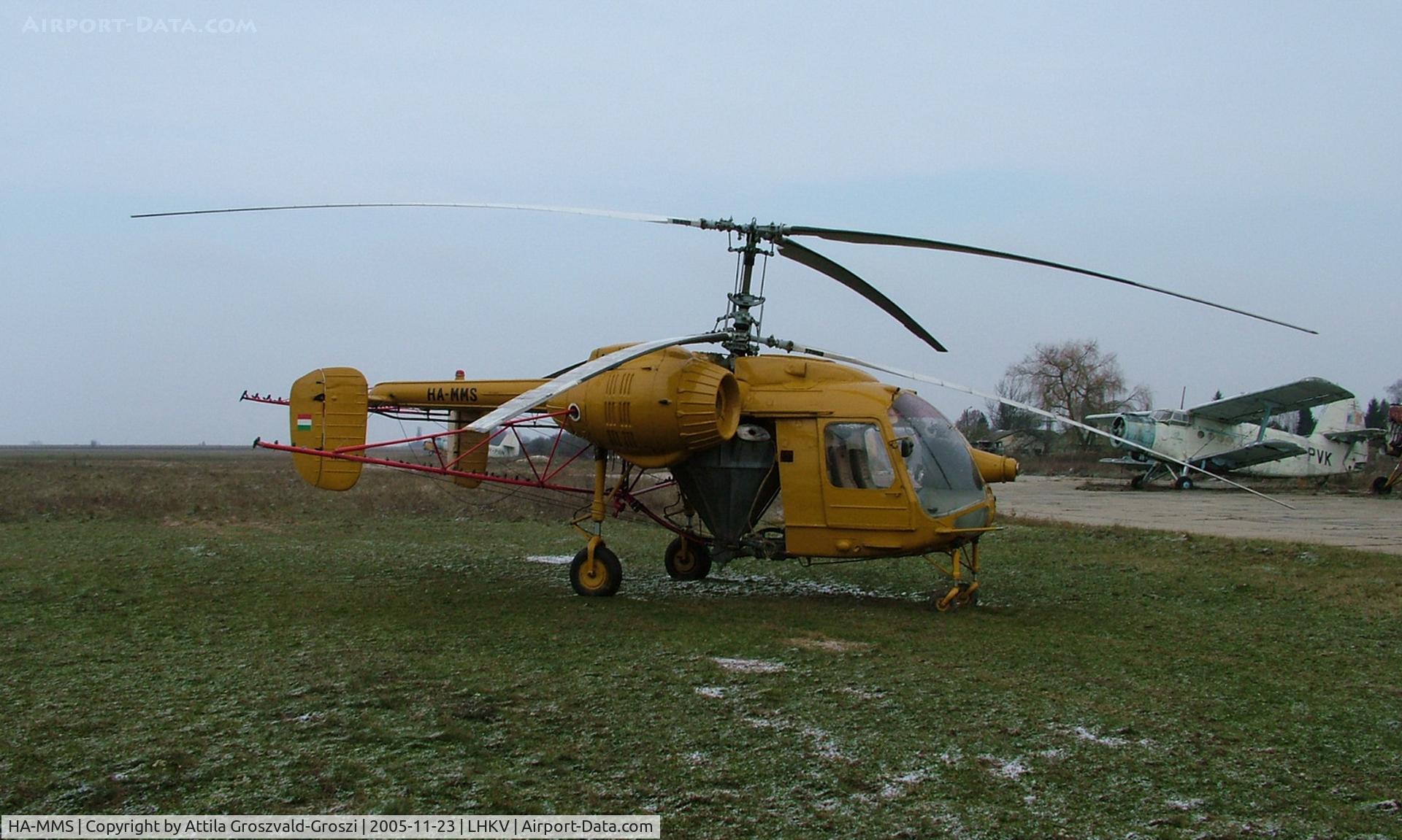 HA-MMS, 1973 Kamov Ka-26 Hoodlum C/N 7303307, Kaposújlak Airport, Hungary