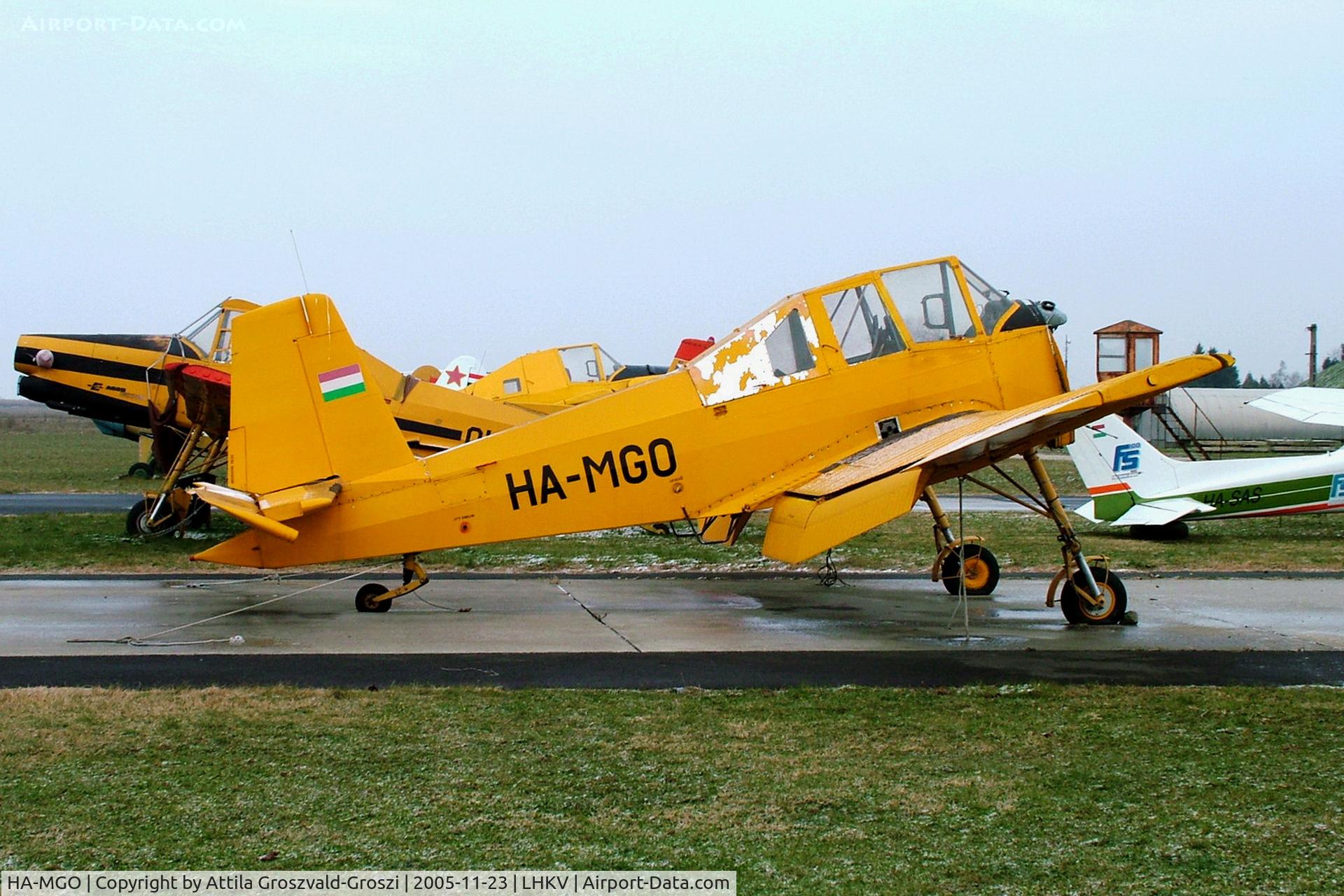 HA-MGO, 1970 Let Z-37A-2 Cmelak Parka C/N 10-12, Kaposújlak Airport, Hungary