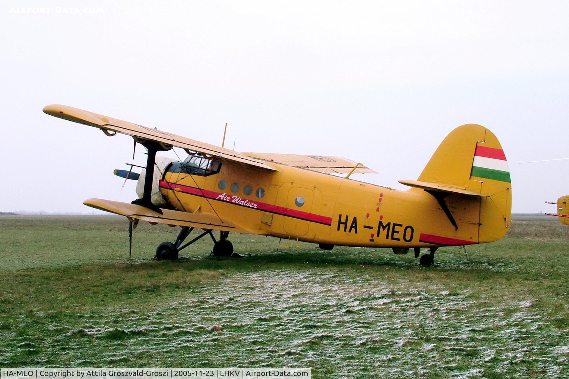 HA-MEO, 1980 PZL-Mielec AN-2R C/N 1G190-24, Kaposújlak Airport, Hungary