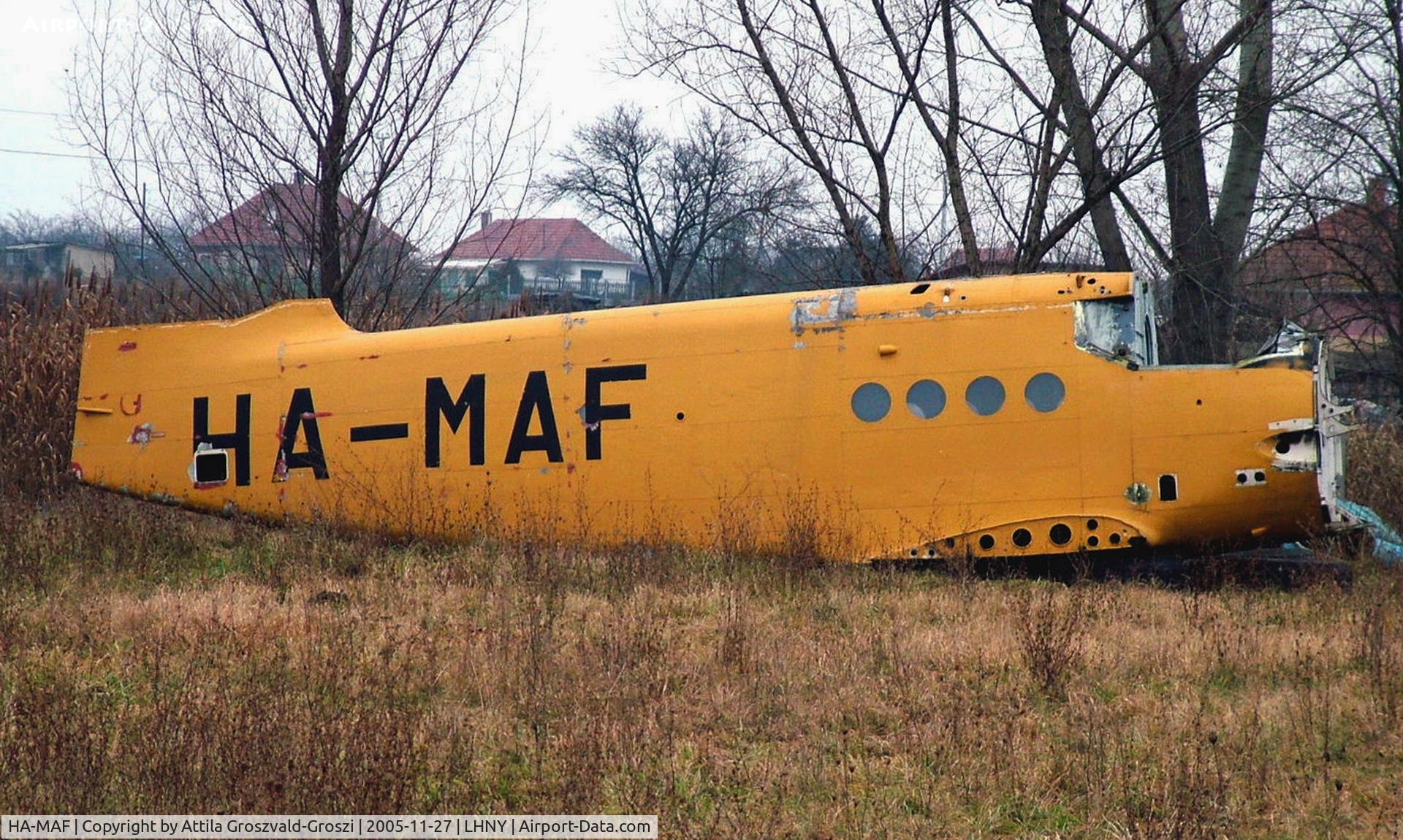 HA-MAF, 1980 PZL-Mielec An-2R C/N 1G190-45, Nyíregyháza Airport, Hungary