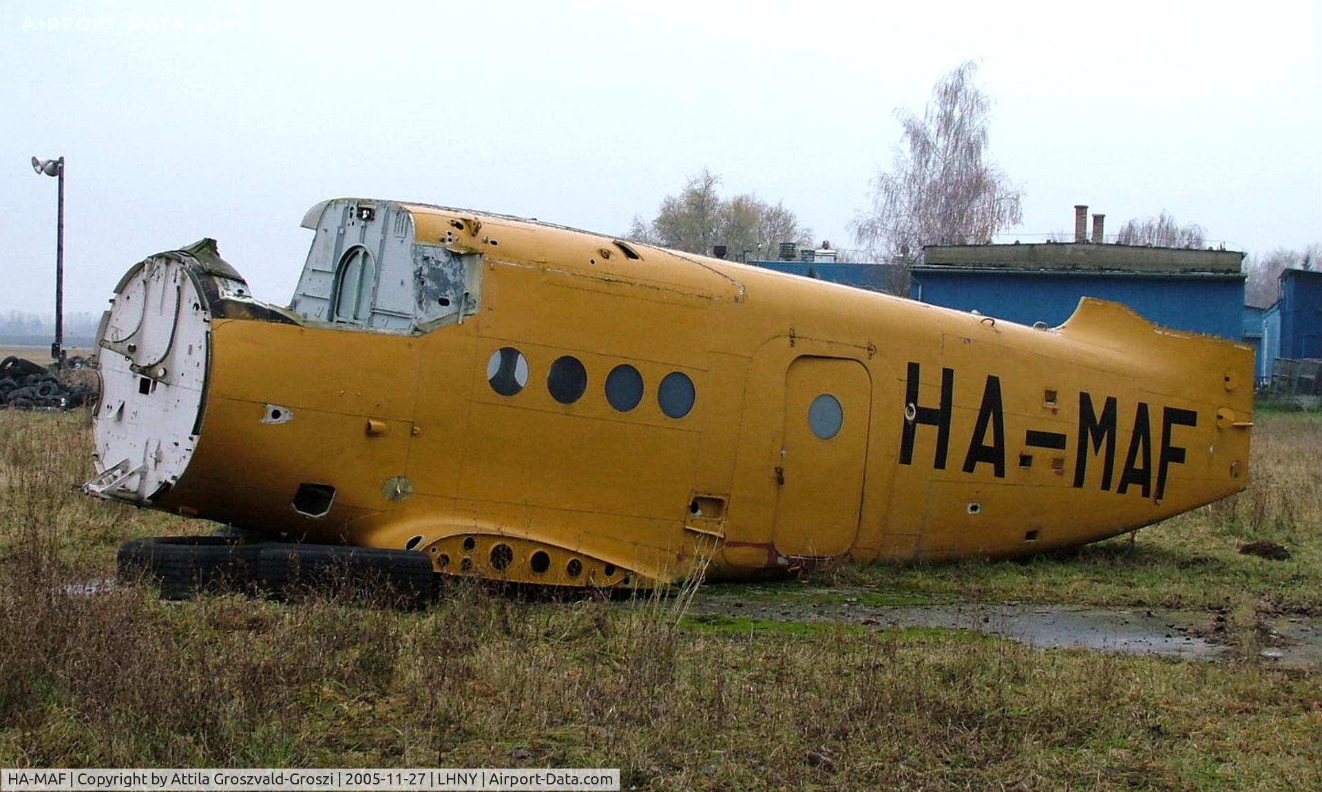 HA-MAF, 1980 PZL-Mielec An-2R C/N 1G190-45, Nyíregyháza Airport, Hungary