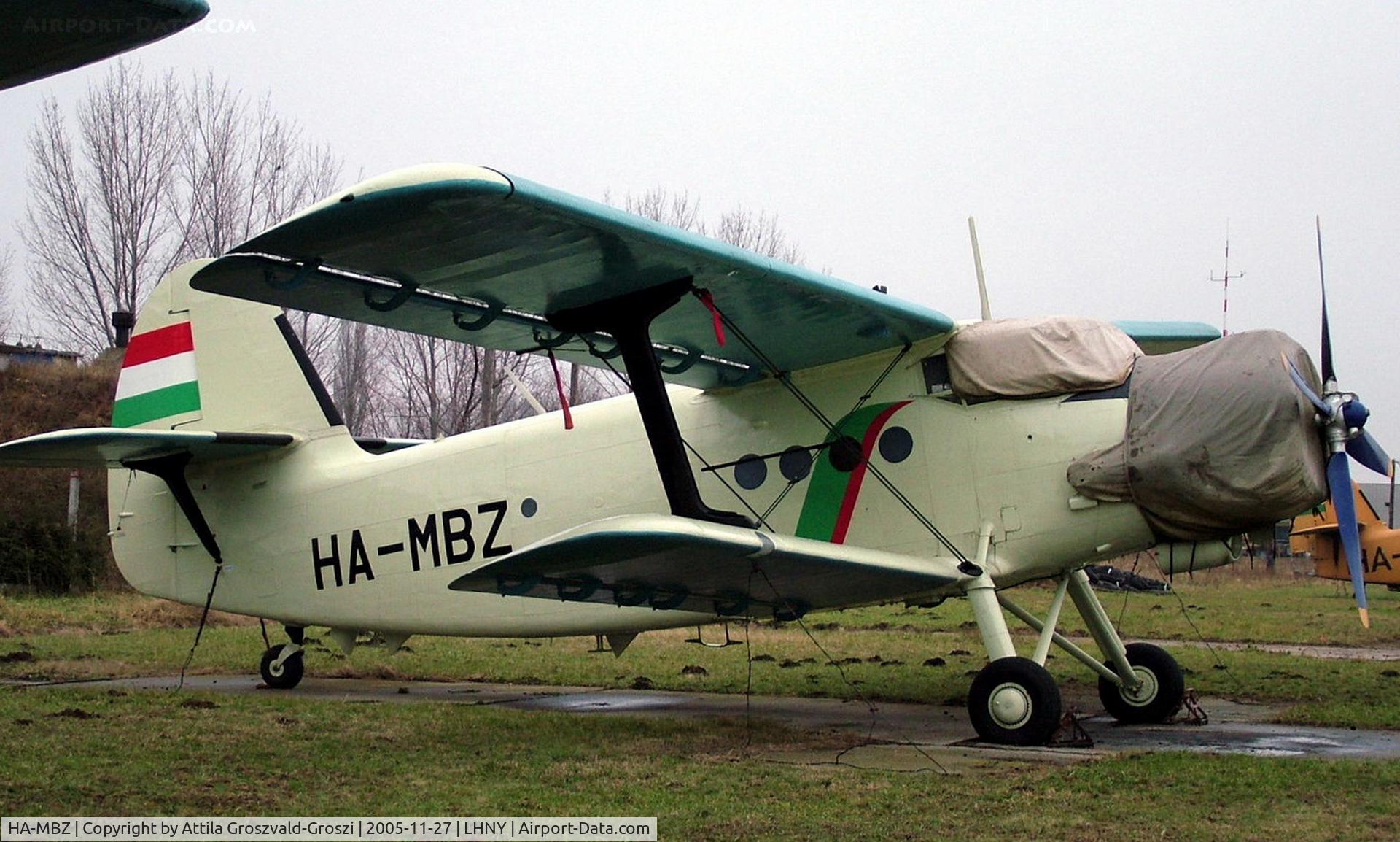 HA-MBZ, 1980 PZL-Mielec An-2R C/N 1G191-14, Nyíregyháza Airport, Hungary