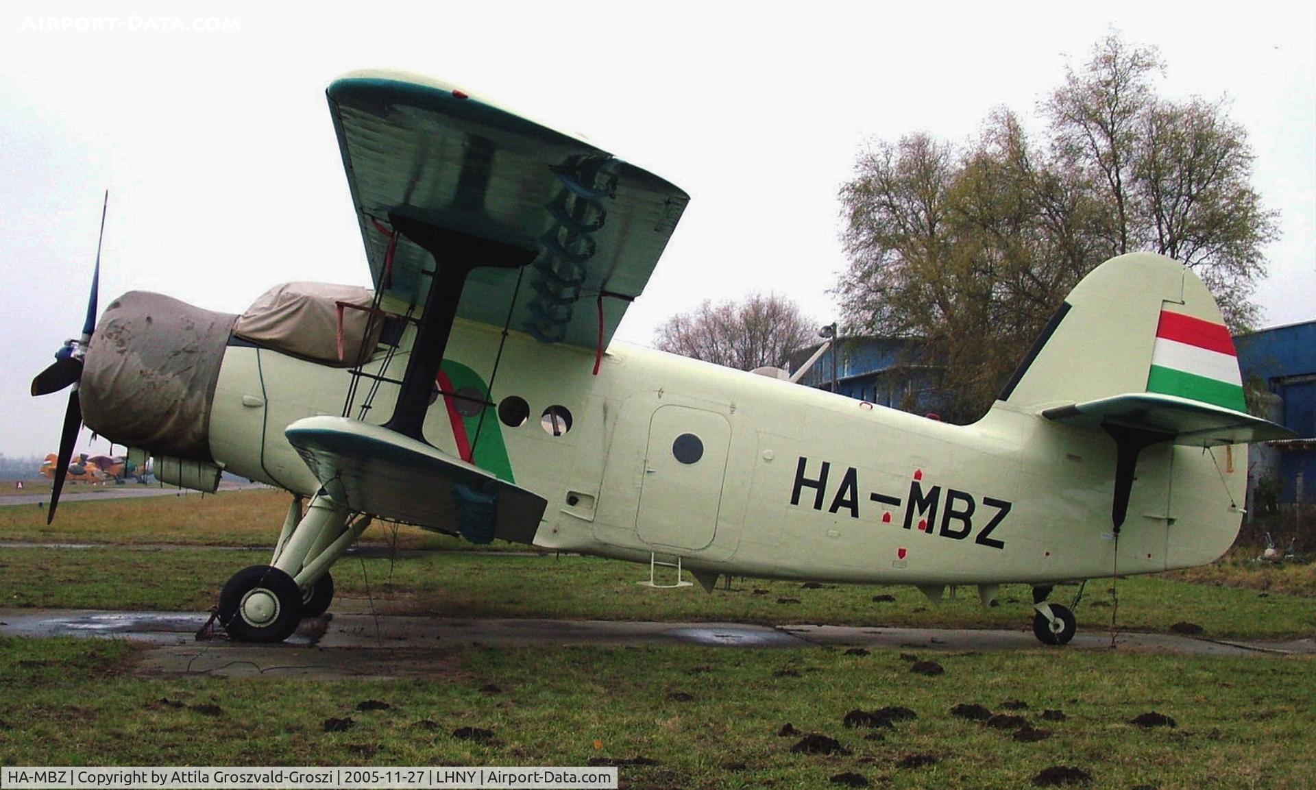 HA-MBZ, 1980 PZL-Mielec An-2R C/N 1G191-14, Nyíregyháza Airport, Hungary