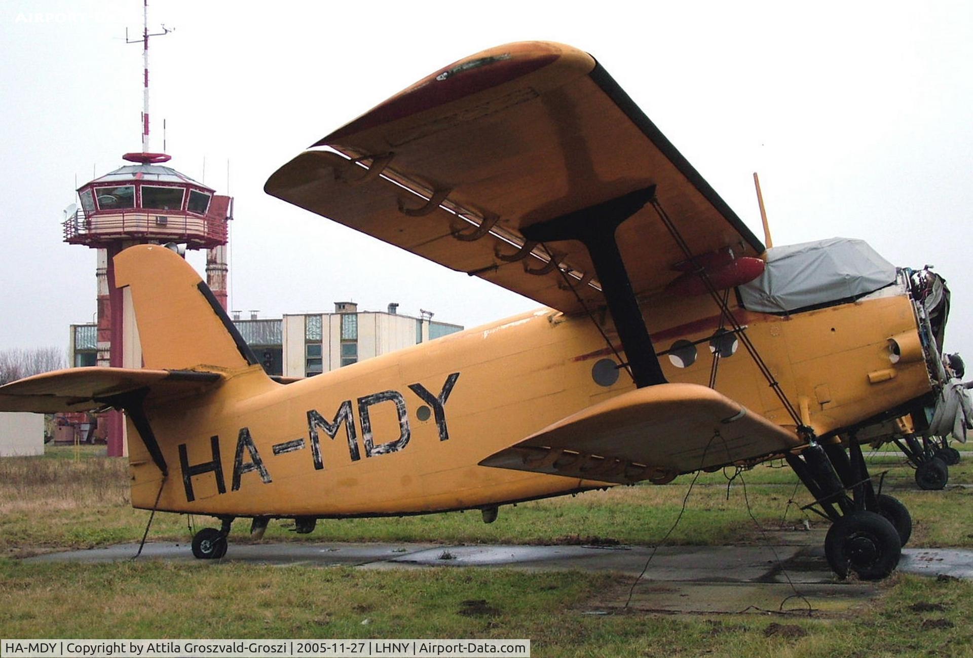 HA-MDY, 1979 PZL-Mielec An-2R C/N 1G186-06, Nyíregyháza Airport, Hungary