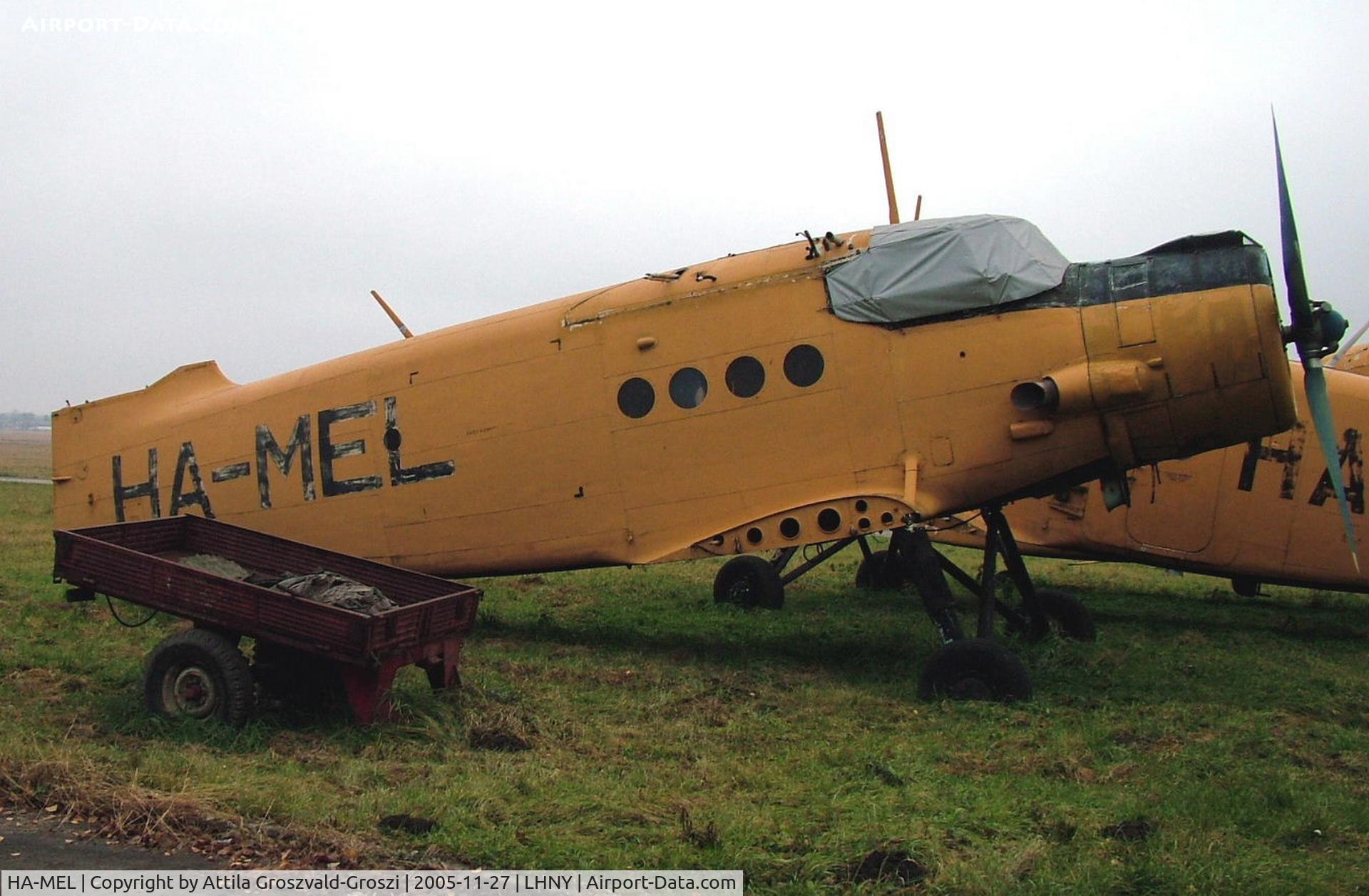 HA-MEL, 1980 PZL-Mielec An-2R C/N 1G190-21, Nyíregyháza Airport, Hungary