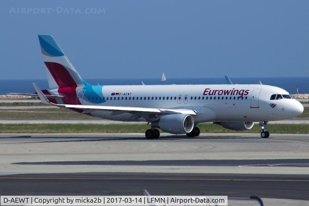 D-AEWT, 2017 Airbus A320-214 C/N 7534, Taxiing