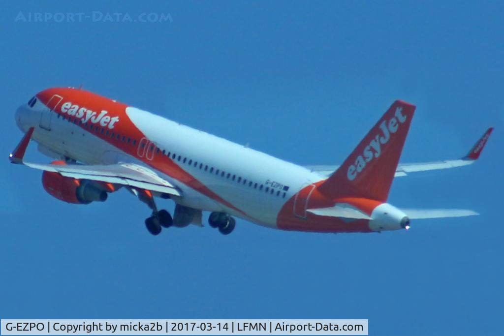 G-EZPO, 2016 Airbus A320-214 C/N 7243, Take off