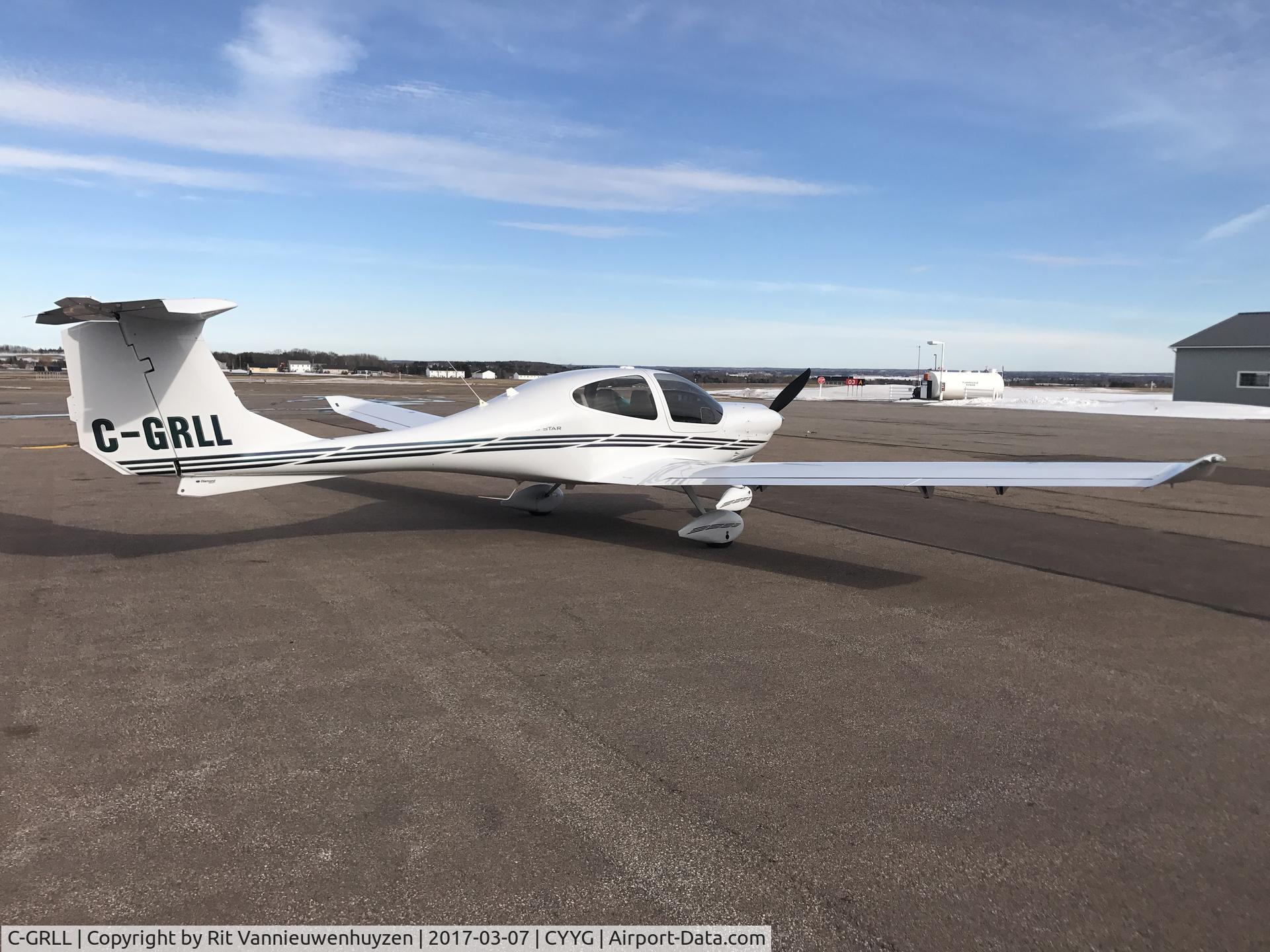 C-GRLL, 2006 Diamond DA-40 Diamond Star C/N 40.650, Spotted at cyyg