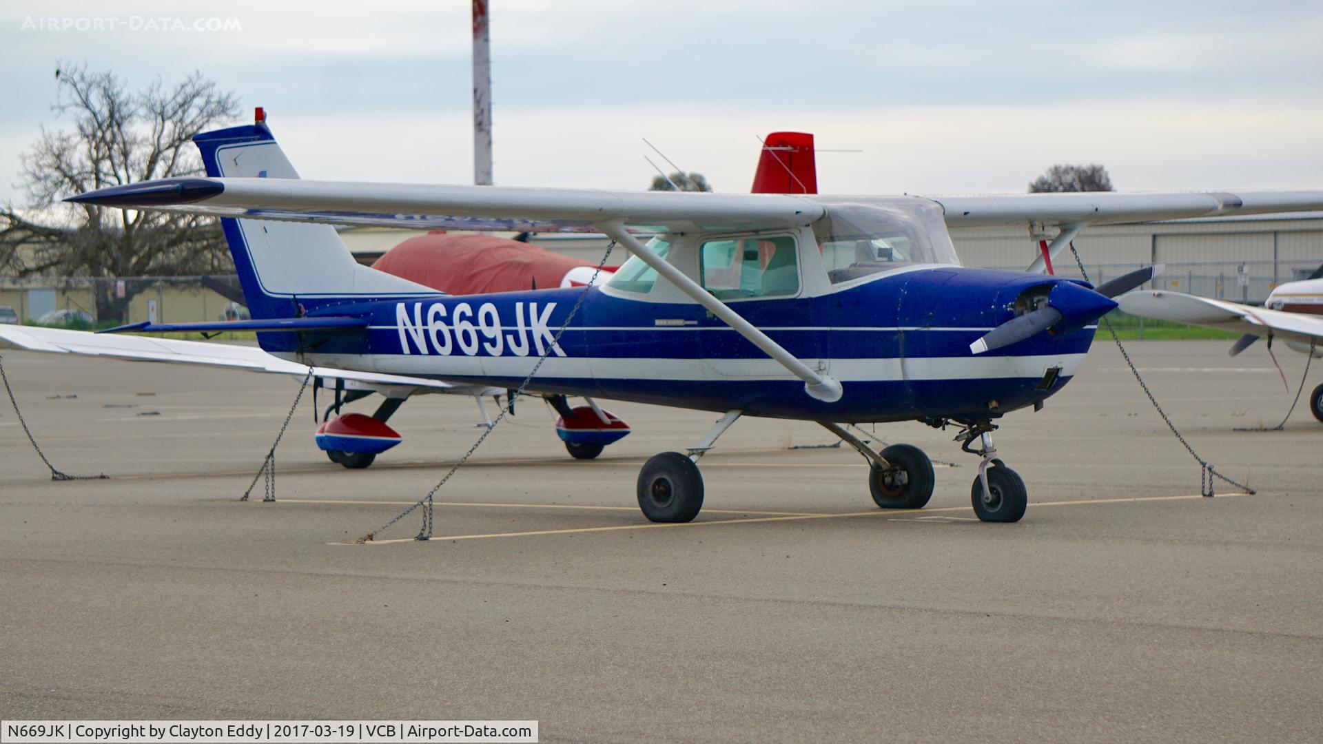 N669JK, 1968 Cessna 150H C/N 15068277, Nut Tree Airport 2017