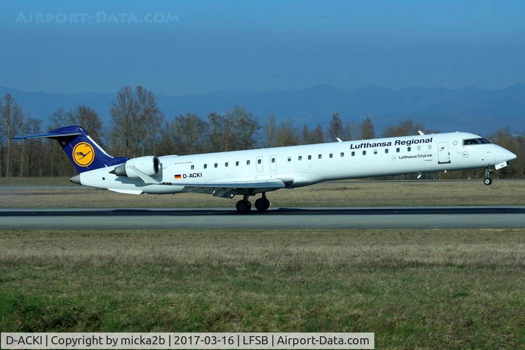 D-ACKI, 2006 Bombardier CRJ-900LR (CL-600-2D24) C/N 15088, Landing
