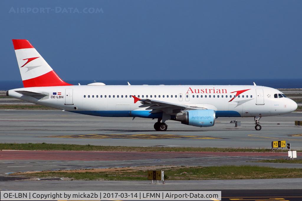 OE-LBN, 1997 Airbus A320-214 C/N 768, Taxiing