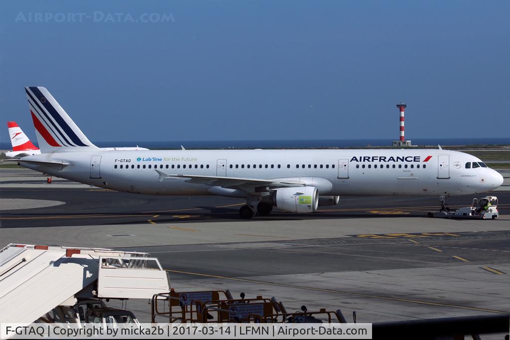 F-GTAQ, 2008 Airbus A321-211 C/N 3399, Taxiing