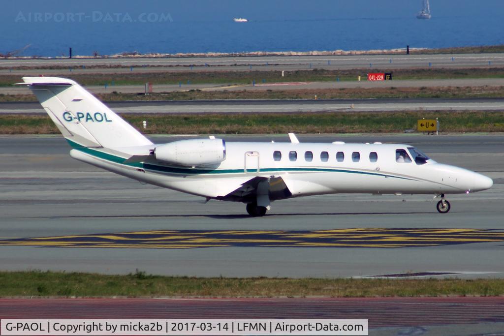 G-PAOL, 2008 Cessna 525B CitationJet CJ3 C/N 525B-0232, Taxiing